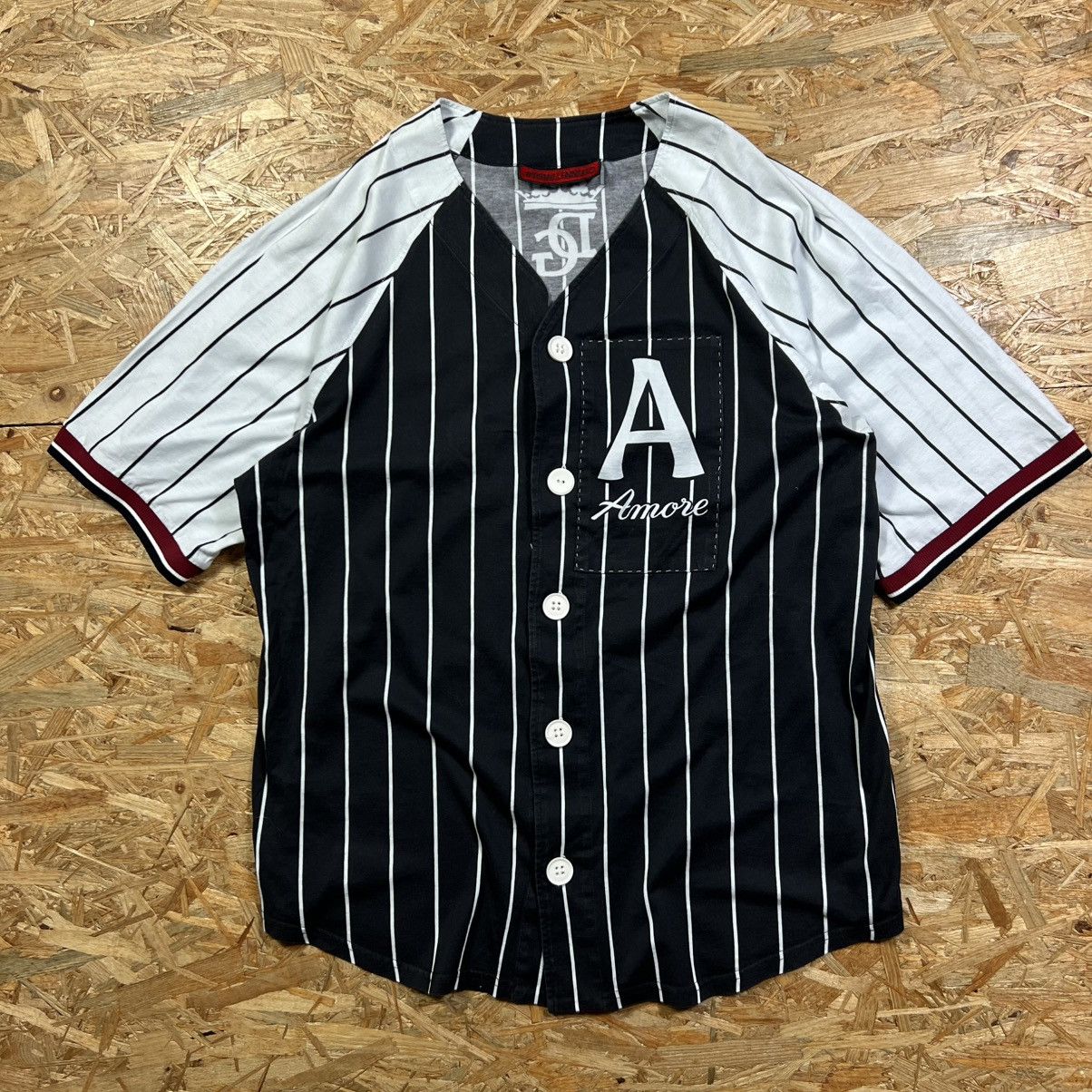 Dolce & Gabbana DOLCE GABBANA BASEBALL SHORT SLEEVE SHIRT BUTTON UP Size US L / EU 52-54 / 3 - 10 Thumbnail