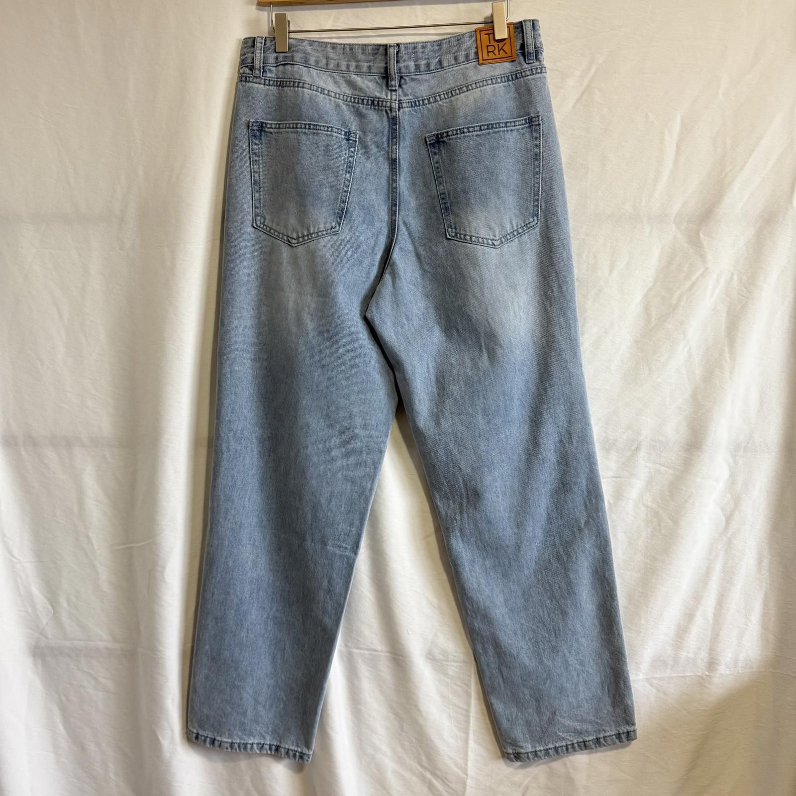 Other Torn by Ronny Kobo Light Wash Distressed Cutout Jeans Size 30" / US 8 / IT 44 - 4 Thumbnail