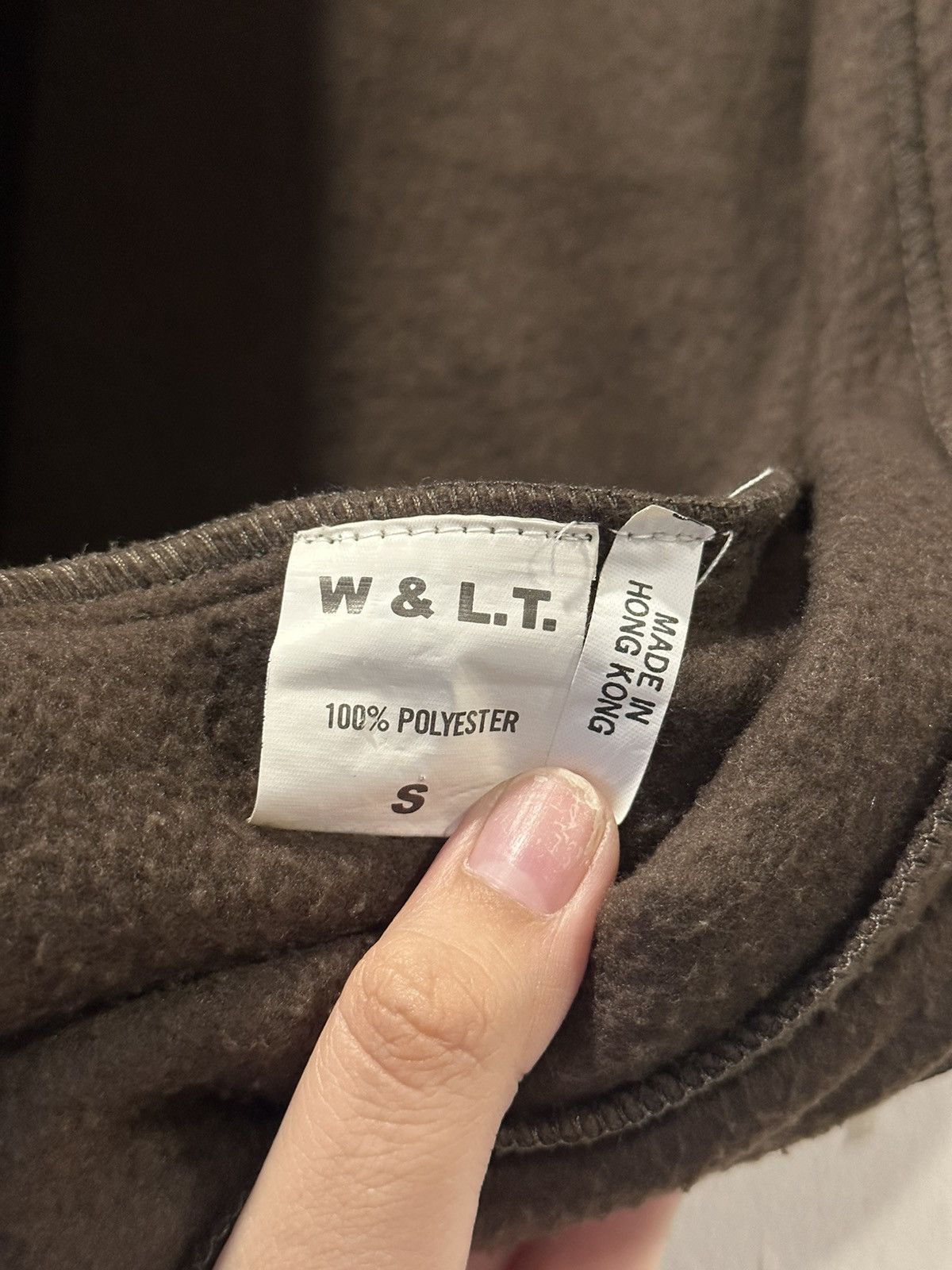 W&LT × Walter Van Beirendonck W & Lt Walter Van Beirendonck Vest Fleece Size 36S - 5 Thumbnail