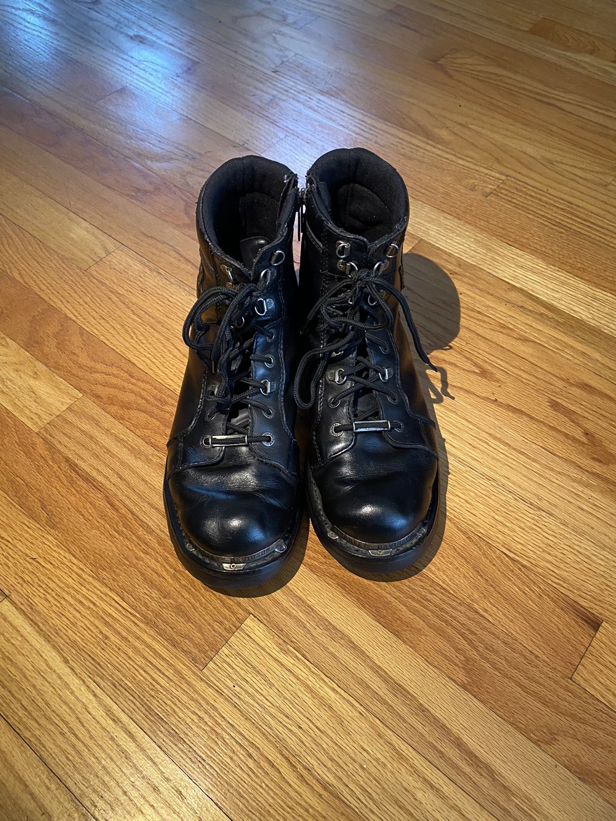 Harley Davidson × Vintage Harley Davidson flaming skull Boots Size US 11.5 / EU 44-45 - 2 Thumbnail