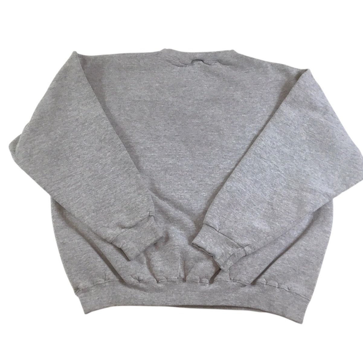 Disney Mickey Mouse Gray Sweatshirt Mickey Sitting on Red Plaid M Size M / US 6-8 / IT 42-44 - 4 Thumbnail