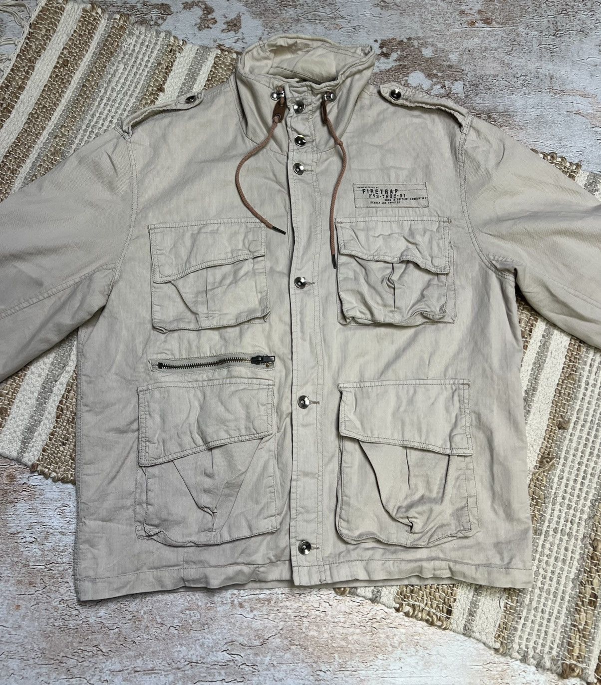 Japanese Brand Firetrap multi pocket vintage jacket Size US L / EU 52-54 / 3 - 2 Thumbnail