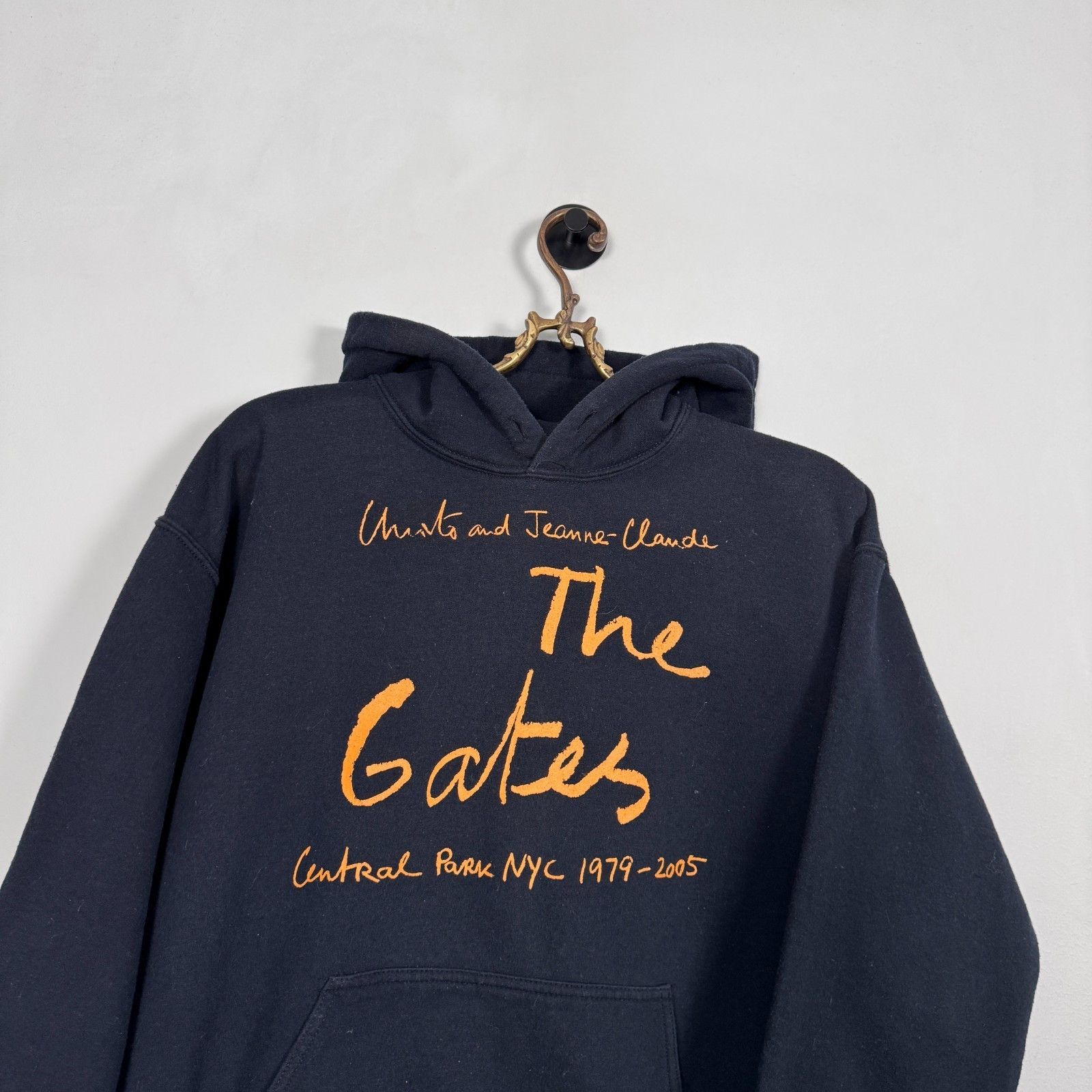 Vintage VTG Christo And Jean Claude The Gates Central Park Hoodie Size US M / EU 48-50 / 2 - 3 Thumbnail