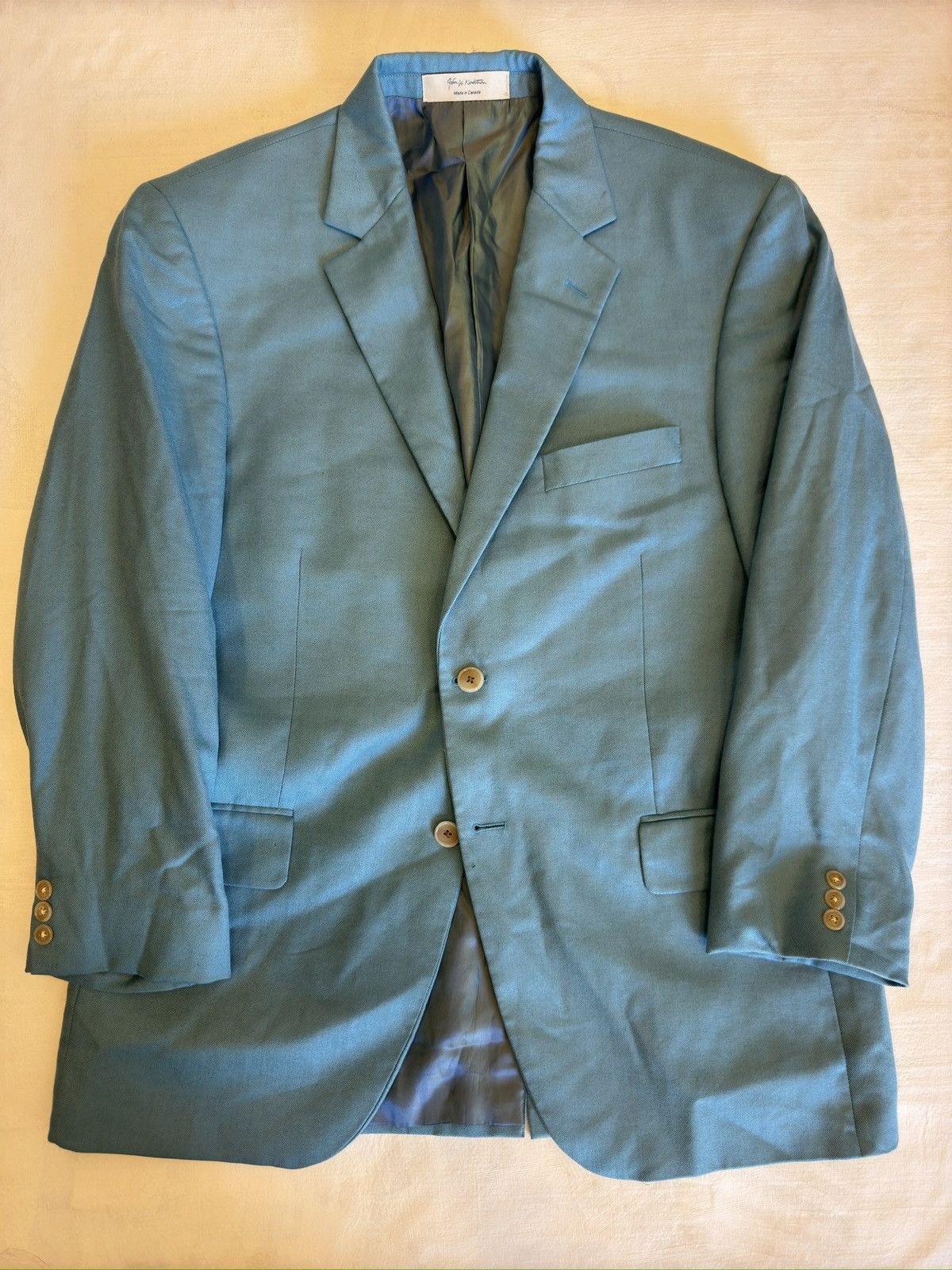 Loro Piana × Nordstrom JOHN W. NORDSTROM x Loro Piana Cashmere & Silk Blend Jacket Size 44R - 1 Thumbnail