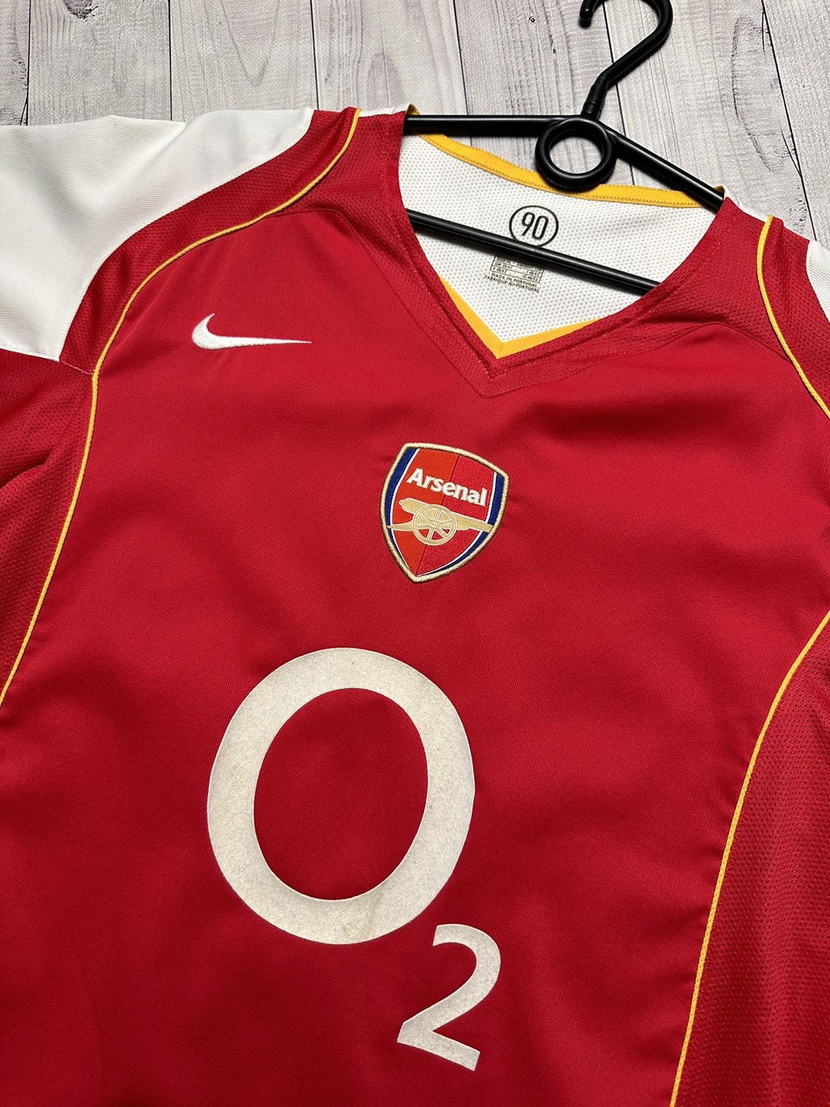 Nike × Vintage Vintage Nike Arsenal soccer jersey size M Size US M / EU 48-50 / 2 - 3 Thumbnail