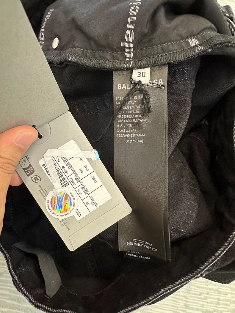 Balenciaga Balenciaga Wrinkled Jeans Size US 30 / EU 46 - 5 Thumbnail