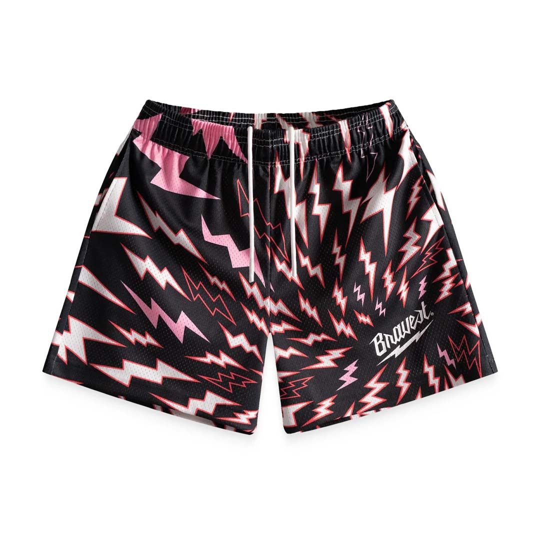Bravest Studios Thunder Black Red Shorts Size US 34 / EU 50 - 1 Preview