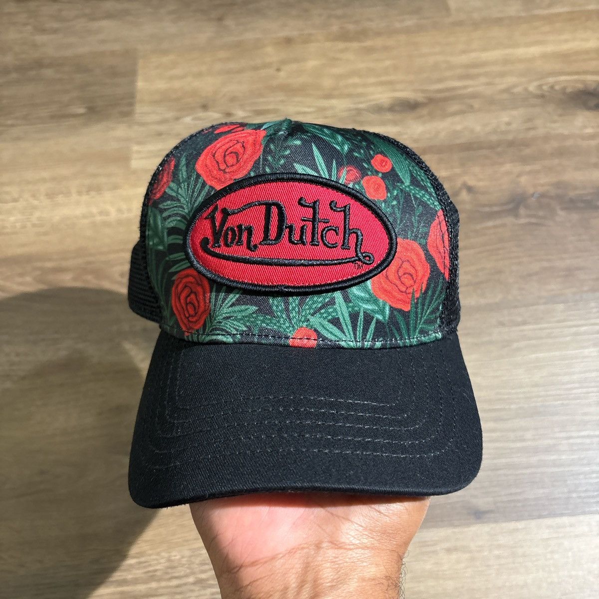 Von Dutch Von Dutch Roses Trucker Hat Size ONE SIZE - 1 Thumbnail