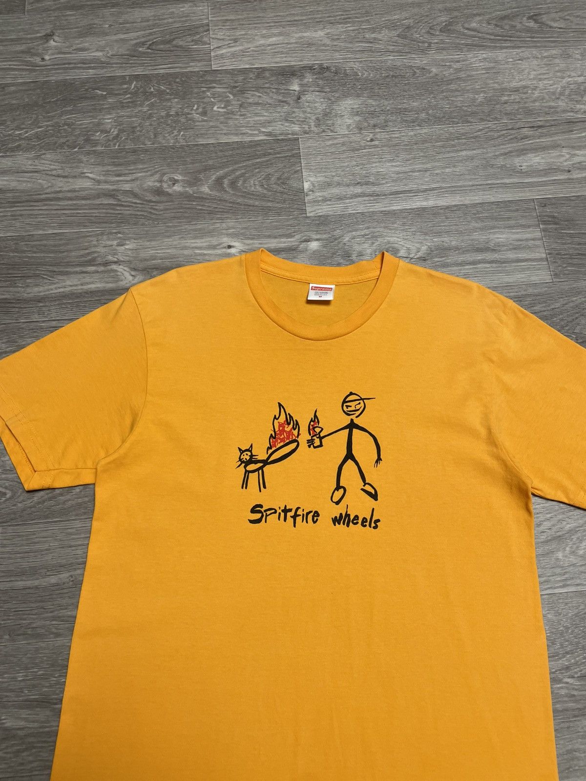 Spitfire × Supreme Supreme x Spitfire Fire Cat T-Shirt Size US M / EU 48-50 / 2 - 2 Thumbnail