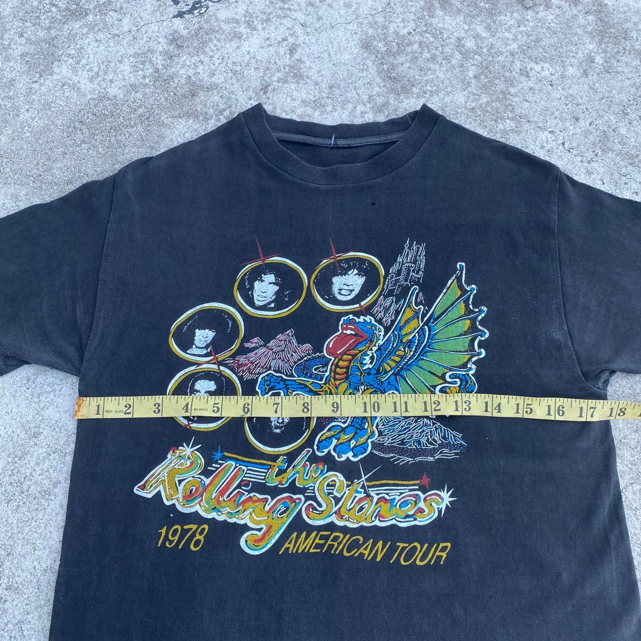 Band Tees Vintage The Rolling Stones 1978 American Tour Tshirt Size US S / EU 44-46 / 1 - 7 Thumbnail