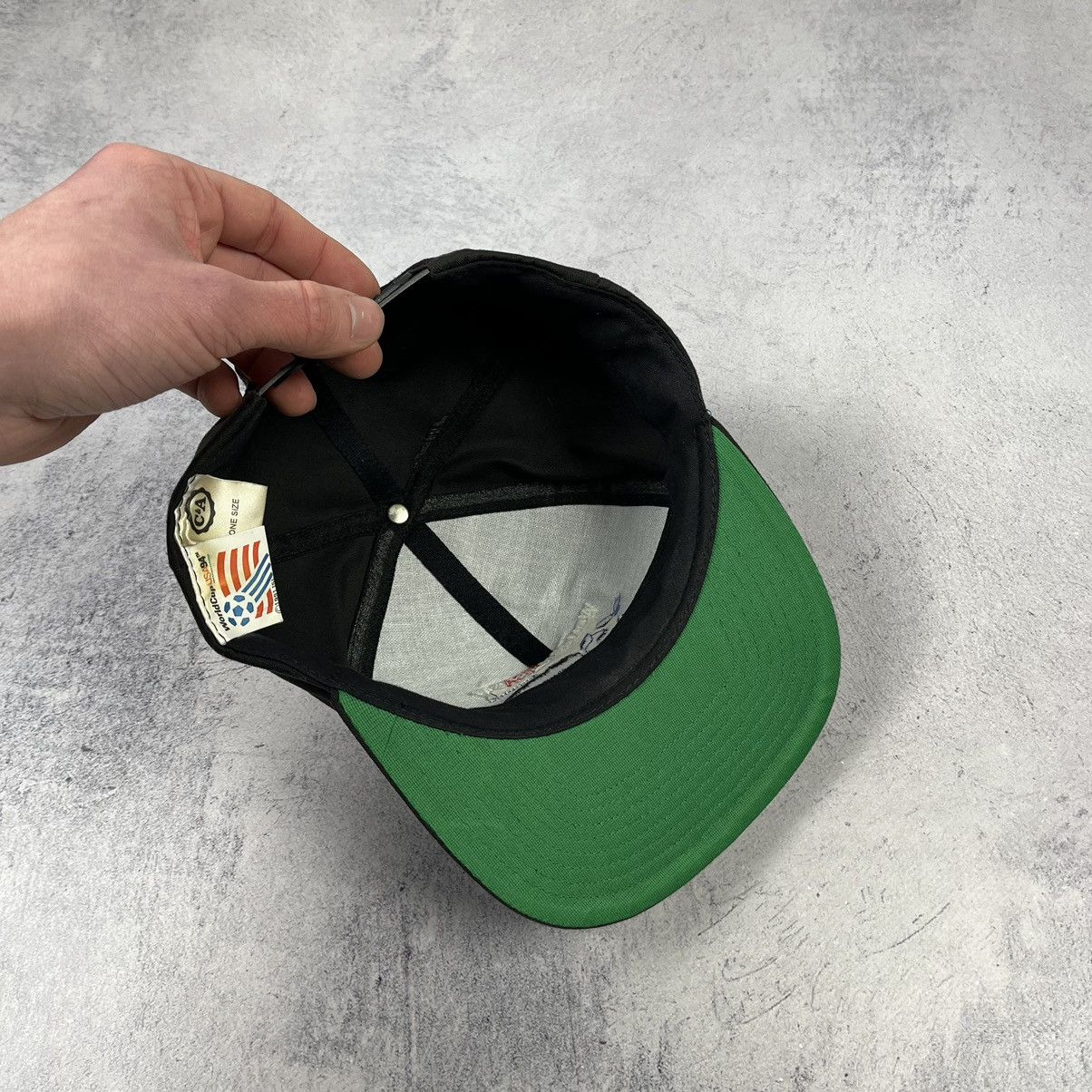 Vintage Vintage Fifa World Cup y2k rare faded cap 1991 Size ONE SIZE - 4 Thumbnail