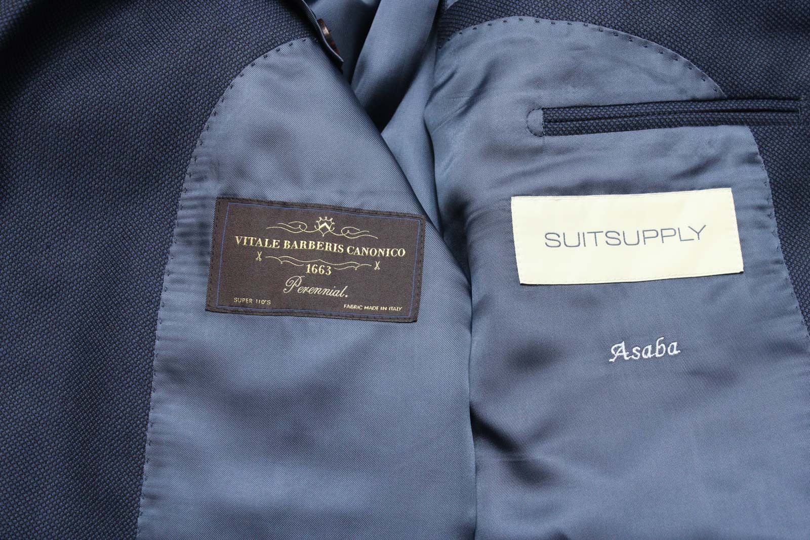 Suitsupply SUITSUPPLY Havana Flap / Ferrara Suit Men's UK 42 / UK 40 Size 40R - 11 Thumbnail