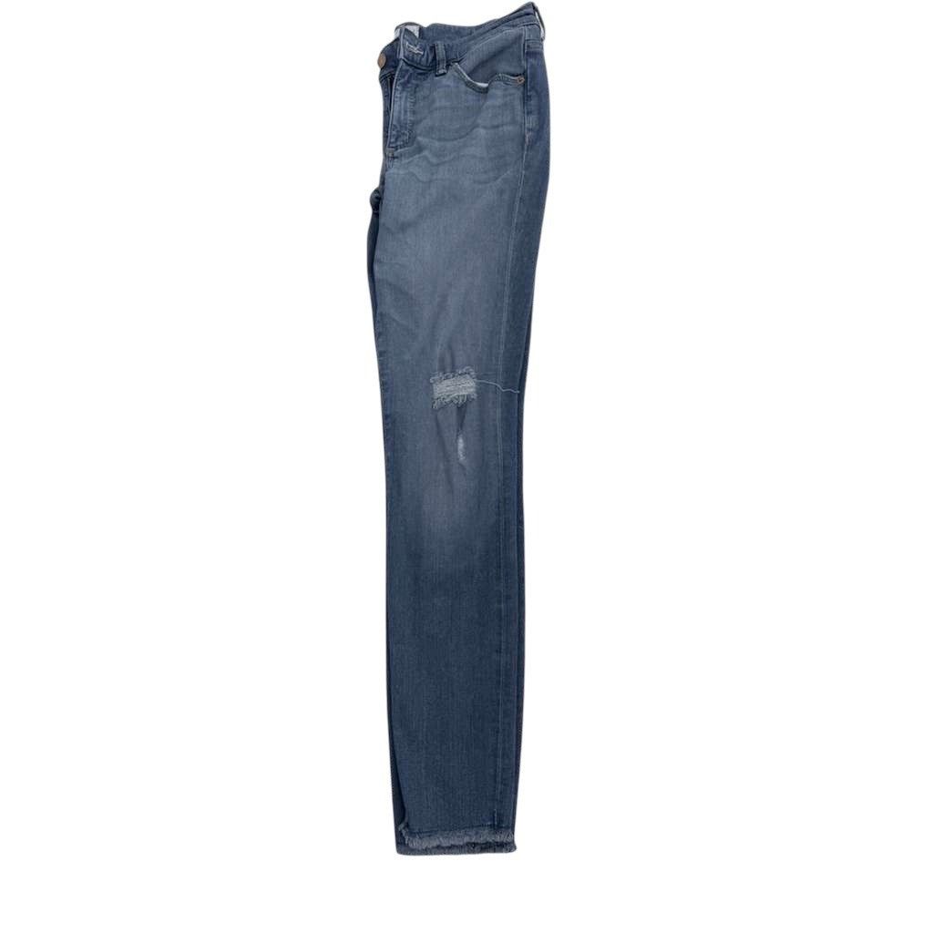 Other Universal Thread Jeans - Light Wash Skinny - Raw Hem -4- VGC Size 27" / US 4 / IT 40 - 4 Thumbnail