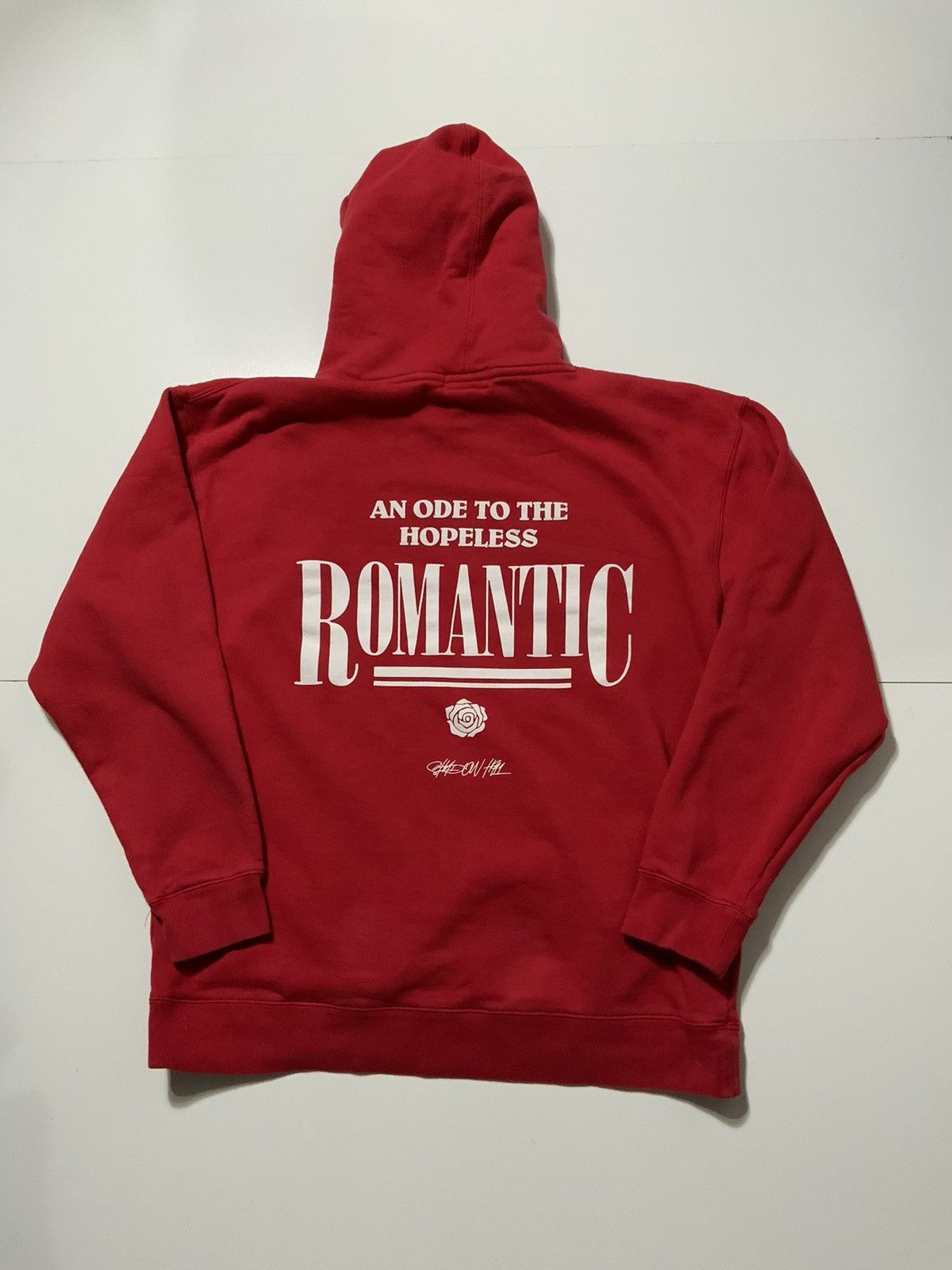 Red shadow hill hoodie online