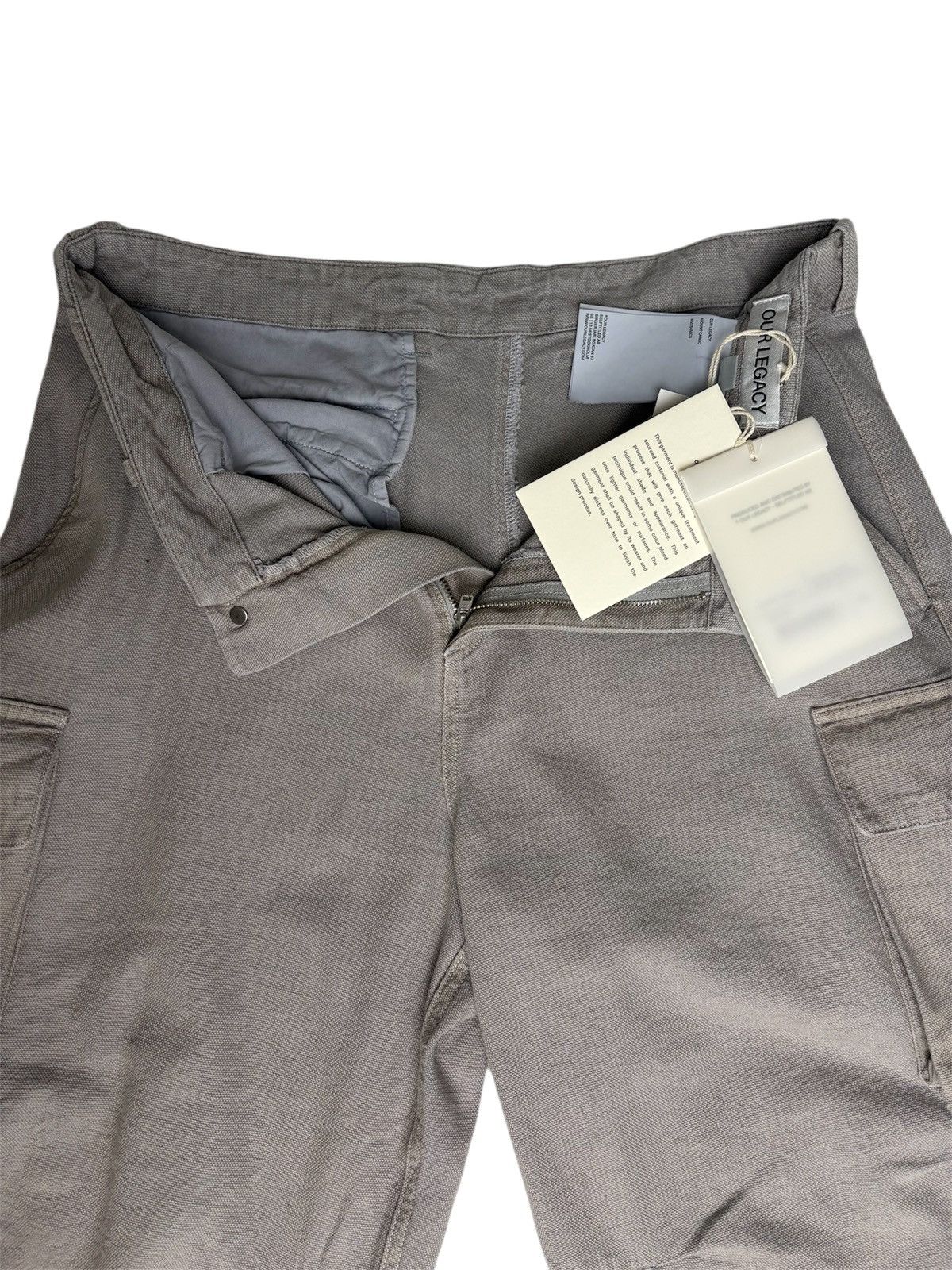 Our Legacy ($400) Our Legacy Mount Cargo Trousers in Stone Gravel Size US 30 / EU 46 - 4 Thumbnail