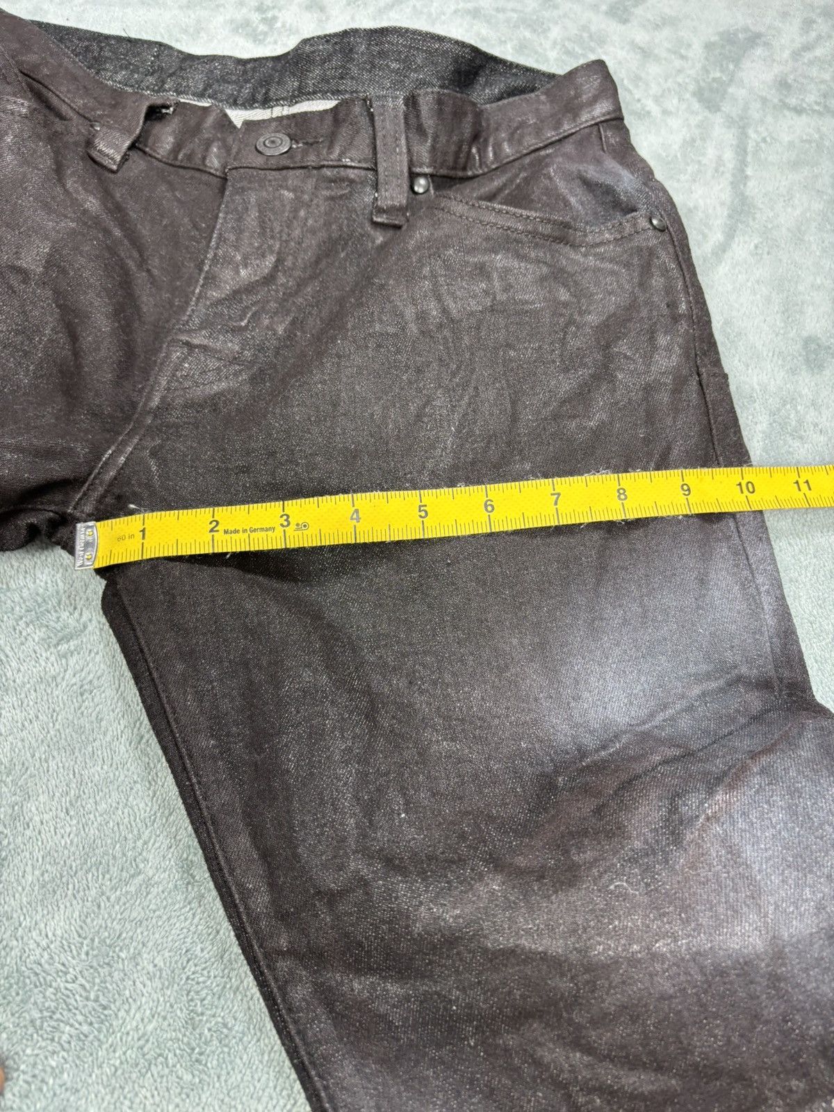 Japanese Brand Tornado Mart Waxed Denim. S0170 Size US 30 / EU 46 - 12 Thumbnail