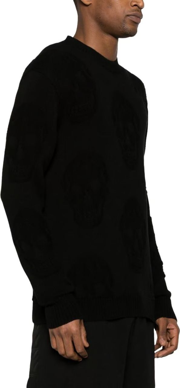 Alexander McQueen o1y1024 Sweater in Black Size US L / EU 52-54 / 3 - 2 Thumbnail