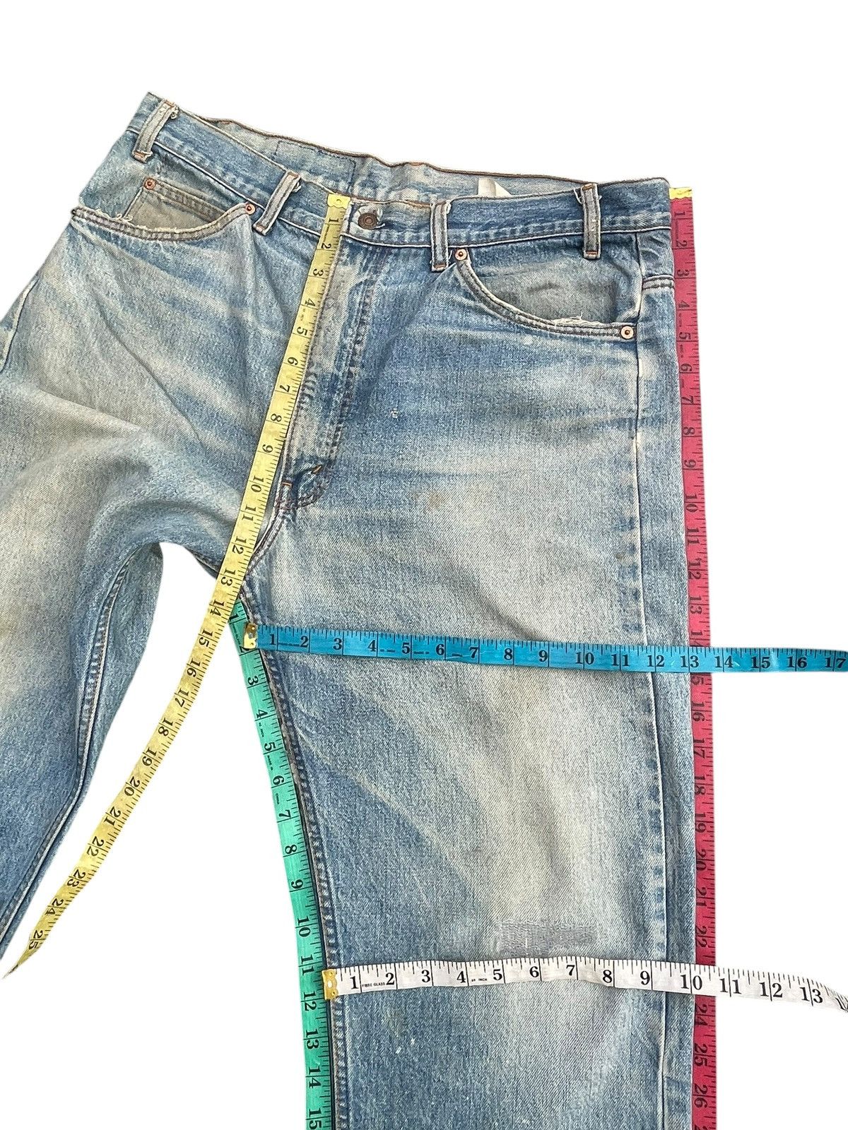 Levi's Vintage 1992 Levis 505 Orange Tab Size US 38 / EU 54 - 17 Thumbnail