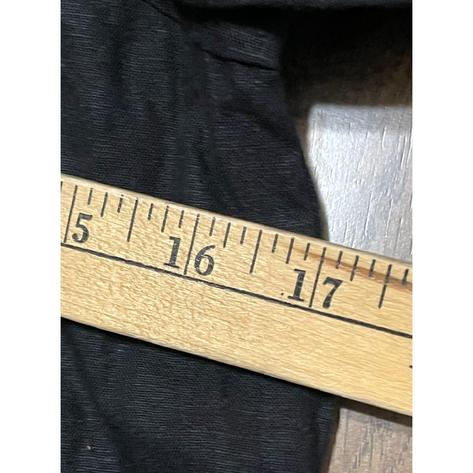 Vintage Maurices Shirt Women's 2 Black Off Shoulder Short Sleeve Tie on Sleeve Smocked T-Shirt Vintage No Size XS / US 0-2 / IT 36-38 - 7 Thumbnail