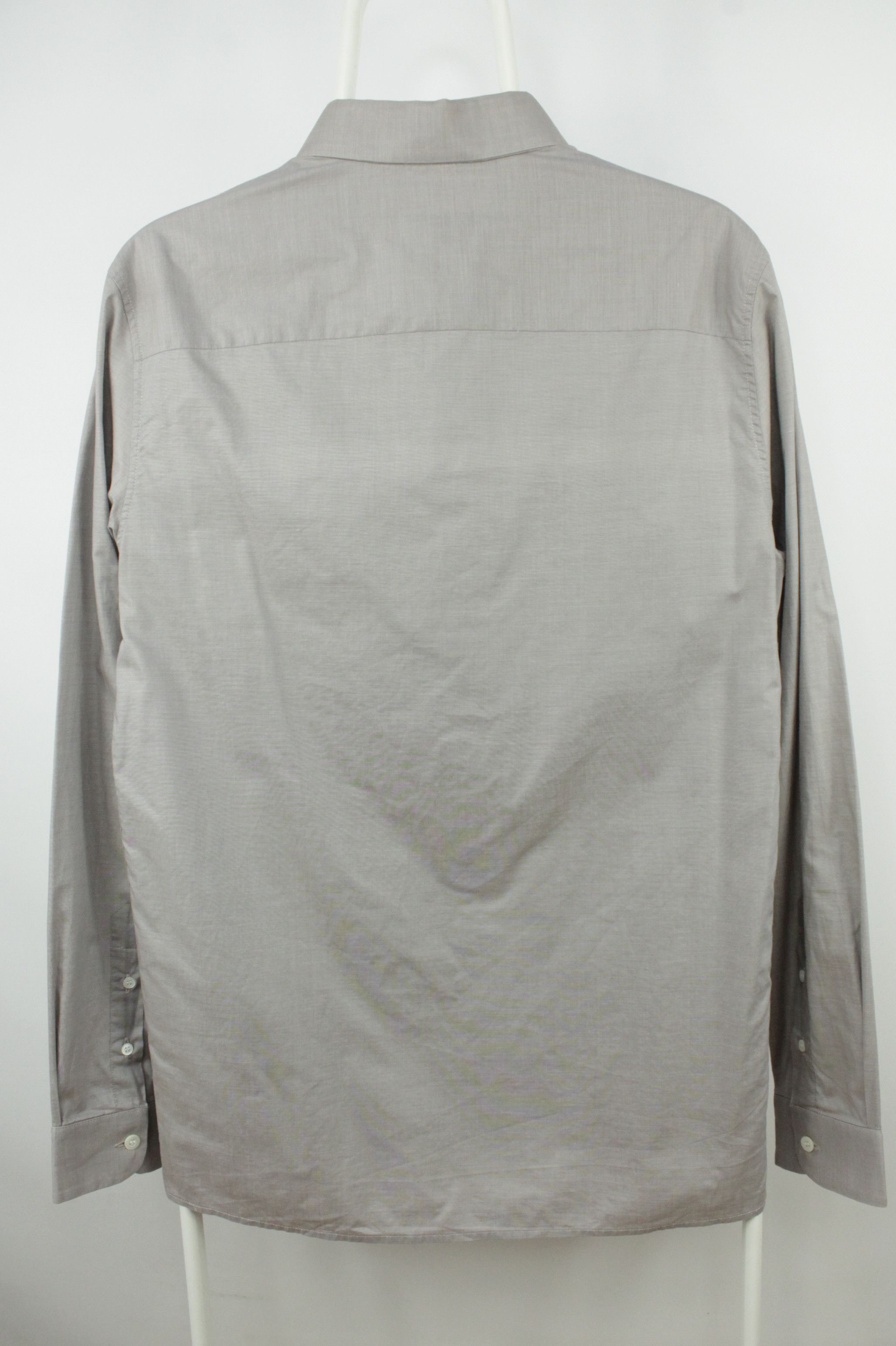A.P.C. A.P.C. Light Cotton Longsleeve Slim Fit Formal Shirt Men's Size US M / EU 48-50 / 2 - 6 Thumbnail