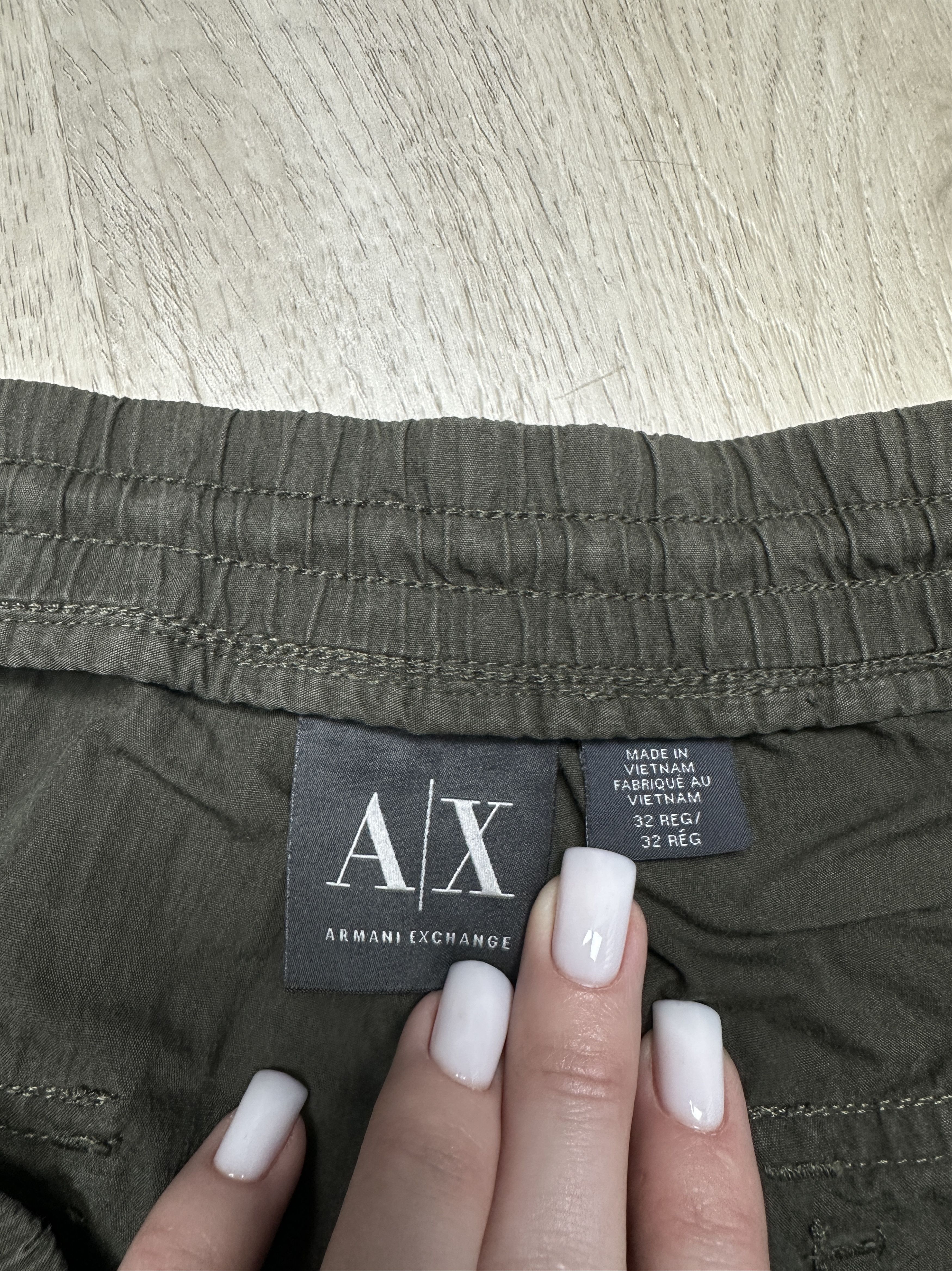 Armani Armani Exchange Vintage Nylon-Cotton Pants Size US 32 / EU 48 - 5 Thumbnail
