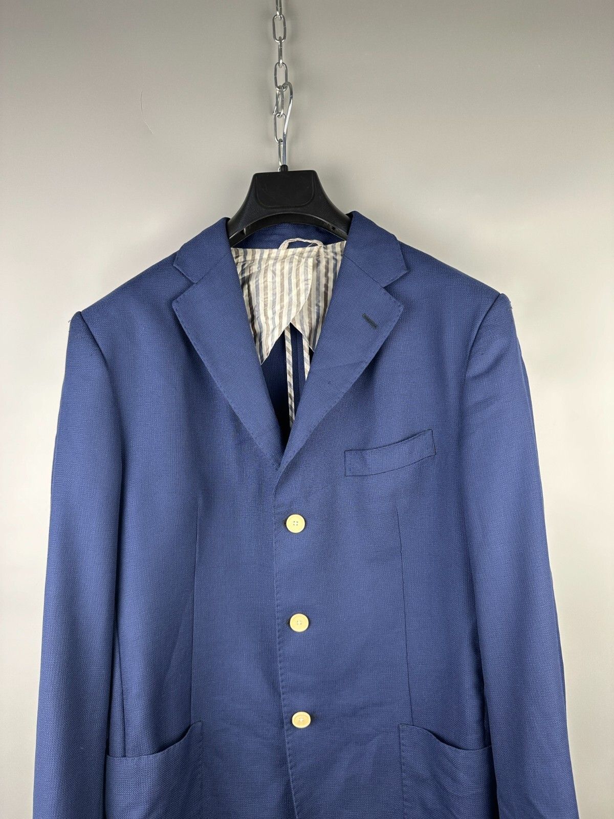 Boggi Boggi Luxury Wool Casual Sport Blazer Jacket Size 38L - 3 Thumbnail
