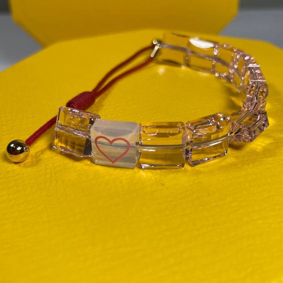 Swarovski Swarovski Letra Heart Symbolic Crystal Bracelet Size ONE SIZE - 6 Thumbnail
