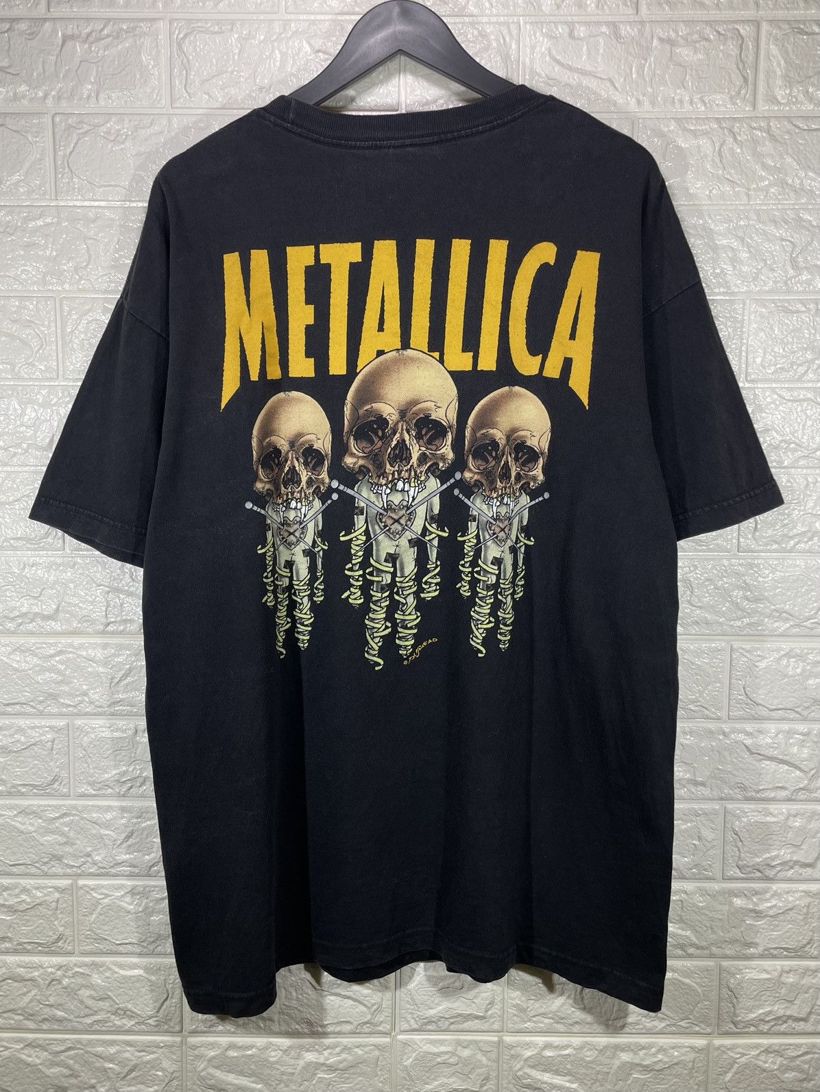 Metallica Vintage Metallica Pushead Tee Size US L / EU 52-54 / 3 - 2 Thumbnail