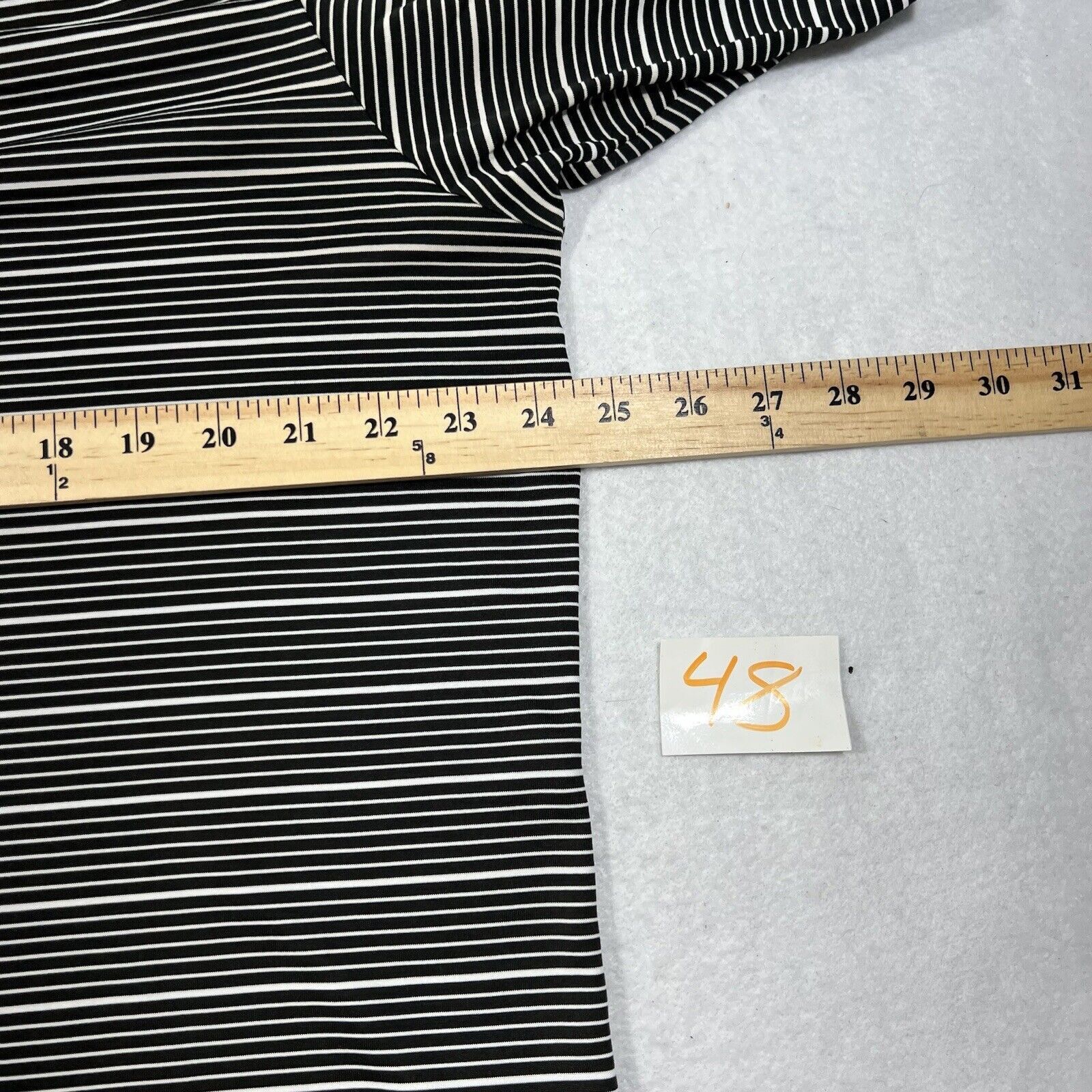 Adidas Adidas Short Sleeve Polo Black & White Striped Shirt Size US XL / EU 56 / 4 - 8 Thumbnail