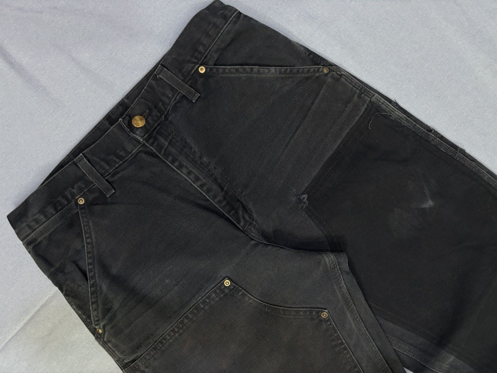 Carhartt 90s Rare Carhartt BO1 GRP Double knee denim Size US 31 - 3 Thumbnail