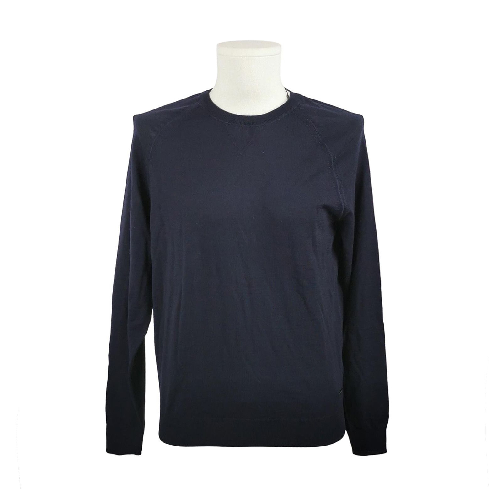 Hugo Boss Hugo Boss Virgin Wool Crewneck Sweater S Size US S / EU 44-46 / 1 - 1 Thumbnail