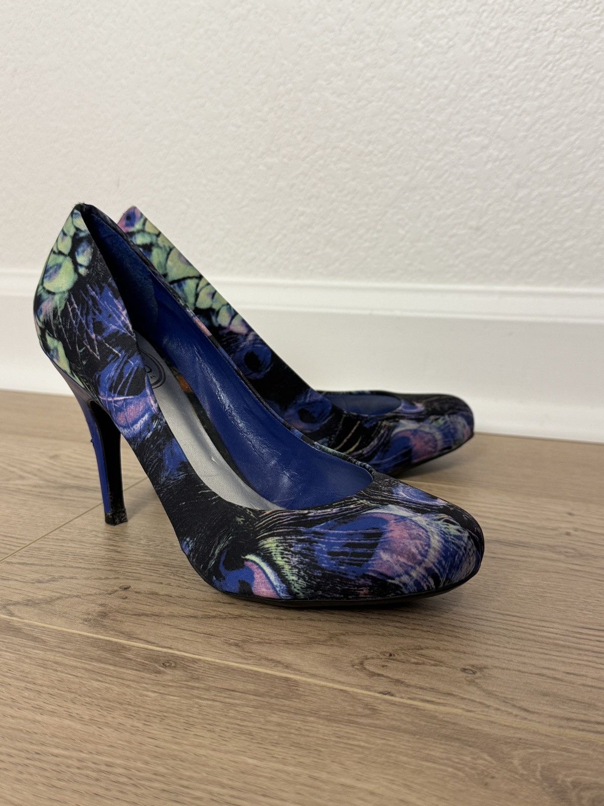 Jessica Simpson Jessica Simpson women’s peacock blue heels Size US 6.5 / IT 36.5 - 1 Thumbnail