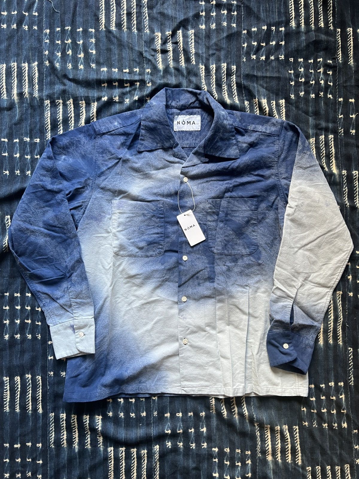 NOMA t.d Nomarhythm Textile Japan Hand Dye Shirt Size US L / EU 52-54 / 3 - 1 Thumbnail