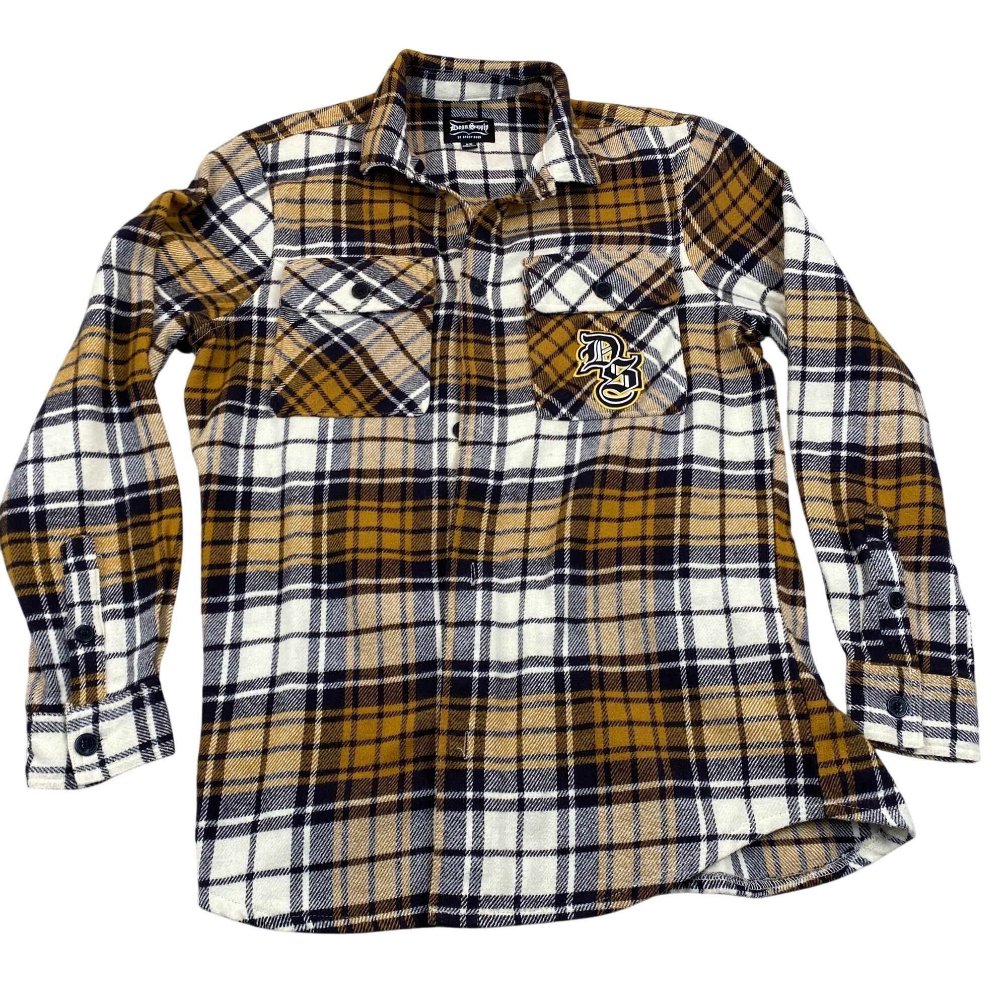 Snoop Dogg Doggy Supply By Snoop Dogg Mens Plaid Flannel Shirt Medium Size US M / EU 48-50 / 2 - 1 Thumbnail