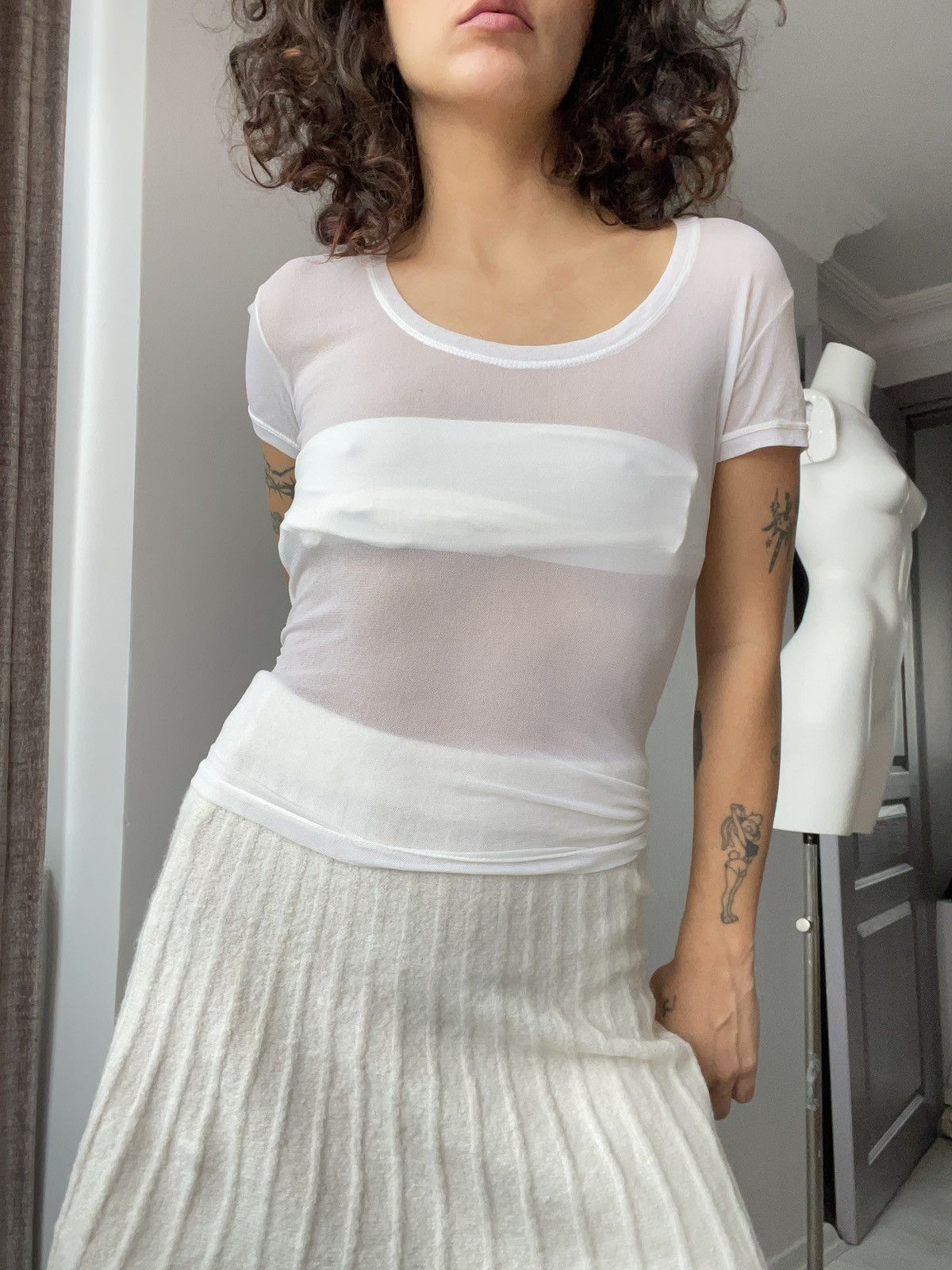 Vintage y2k blouse Size M / US 6-8 / IT 42-44 - 2 Thumbnail