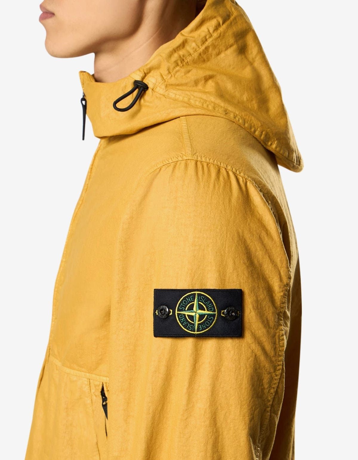 Stone Island Stone Island Yellow Nylon Panama-TC Jacket Size US L / EU 52-54 / 3 - 3 Thumbnail