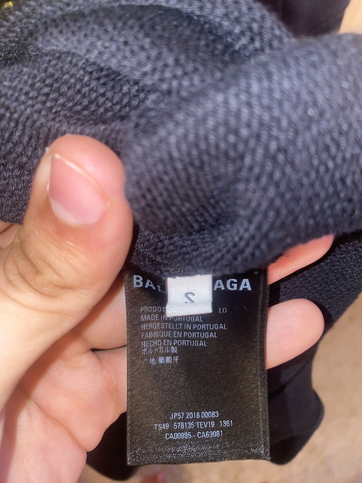 Balenciaga Balenciaga Oversized Interlocked BB Hoodie Size US S / EU 44-46 / 1 - 5 Thumbnail