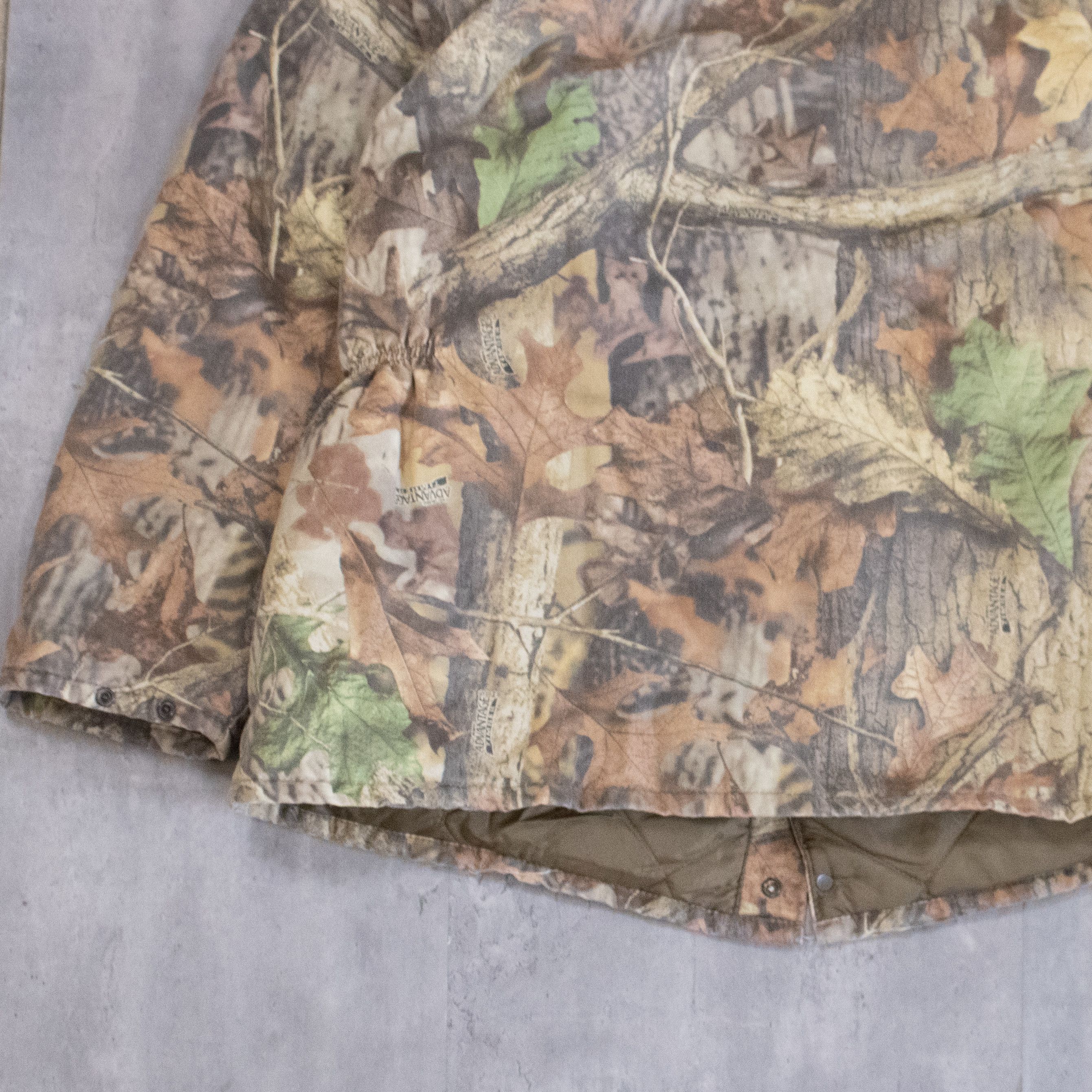 Realtree Vintage 1990’s Wall’s Real Tree Puffer Chore Coat Jacket Size US XXL / EU 58 / 5 - 8 Thumbnail