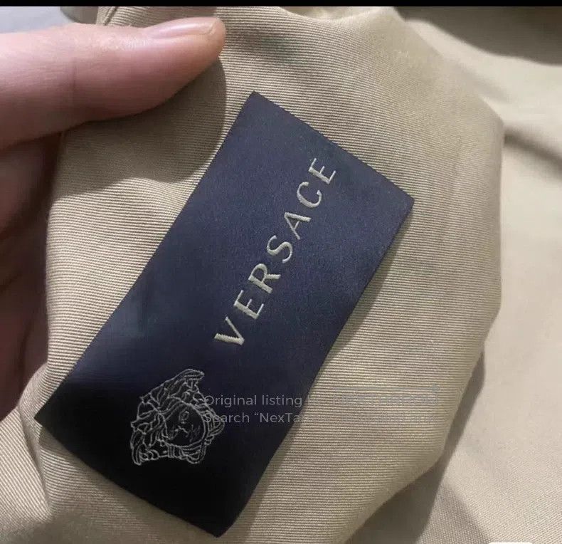 Versace Versace Men's khaki jacket Size US L / EU 52-54 / 3 - 6 Thumbnail