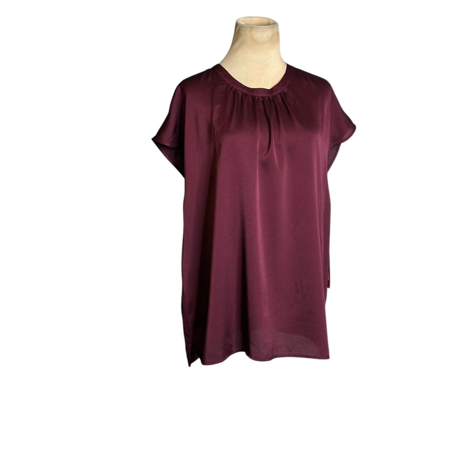 Vince Camuto Vince Camuto eggplant purple tunic blouse size XXL Size XXL / US 16-18 / IT 52-54 - 13 Thumbnail