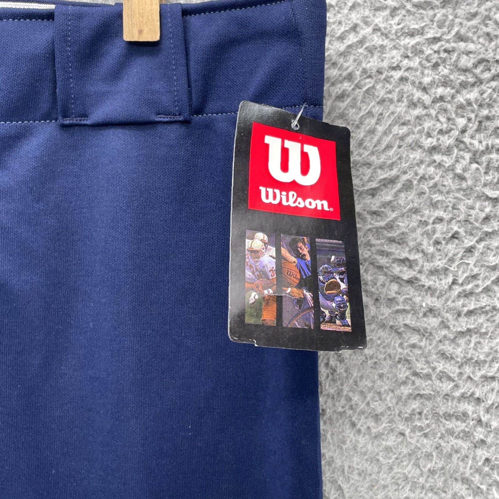 Wilson Wilson Baseball Pants Mens XL Blue Softball Sportswear Training Athletic Outdoor Pants USA 70s Retro Baseball Mens XL Blue Size US 36 / EU 52 - 3 Thumbnail