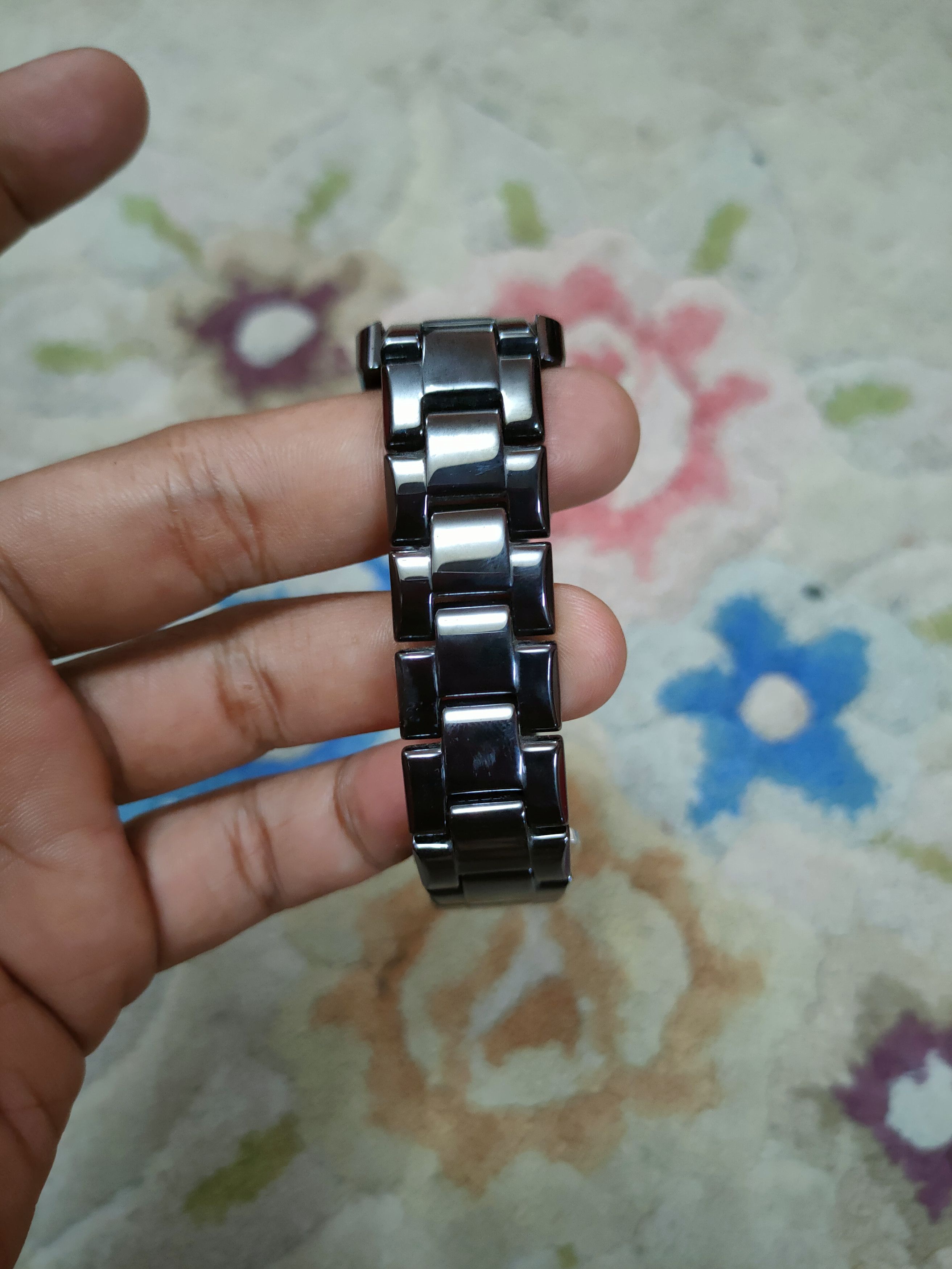 Emporio Armani × Vintage Emporio Armani ceramic black vintage watch #dumoh Size ONE SIZE - 4 Thumbnail