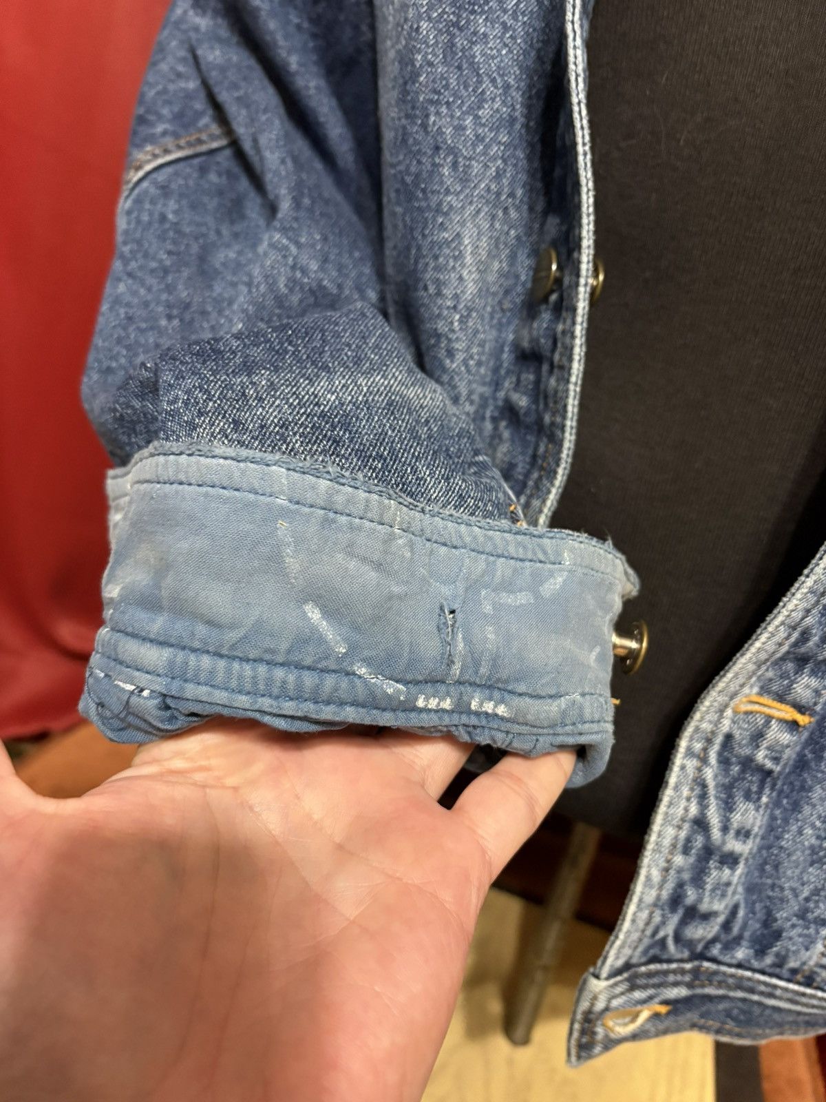 Marithe + Francois Girbaud Vintage MFG Denim Jacket Marithe Francios Girbaud Archival Size US L / EU 52-54 / 3 - 7 Thumbnail