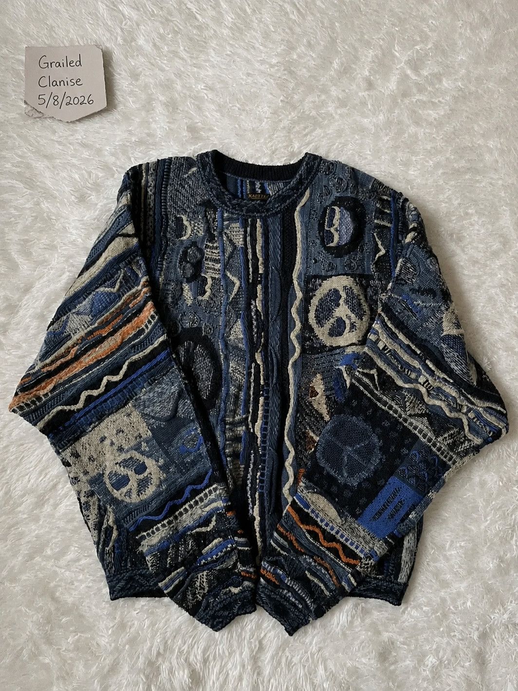 Kapital Kapital 7G Knit Gaudy Boro Sweater Size US L / EU 52-54 / 3 - 1 Thumbnail