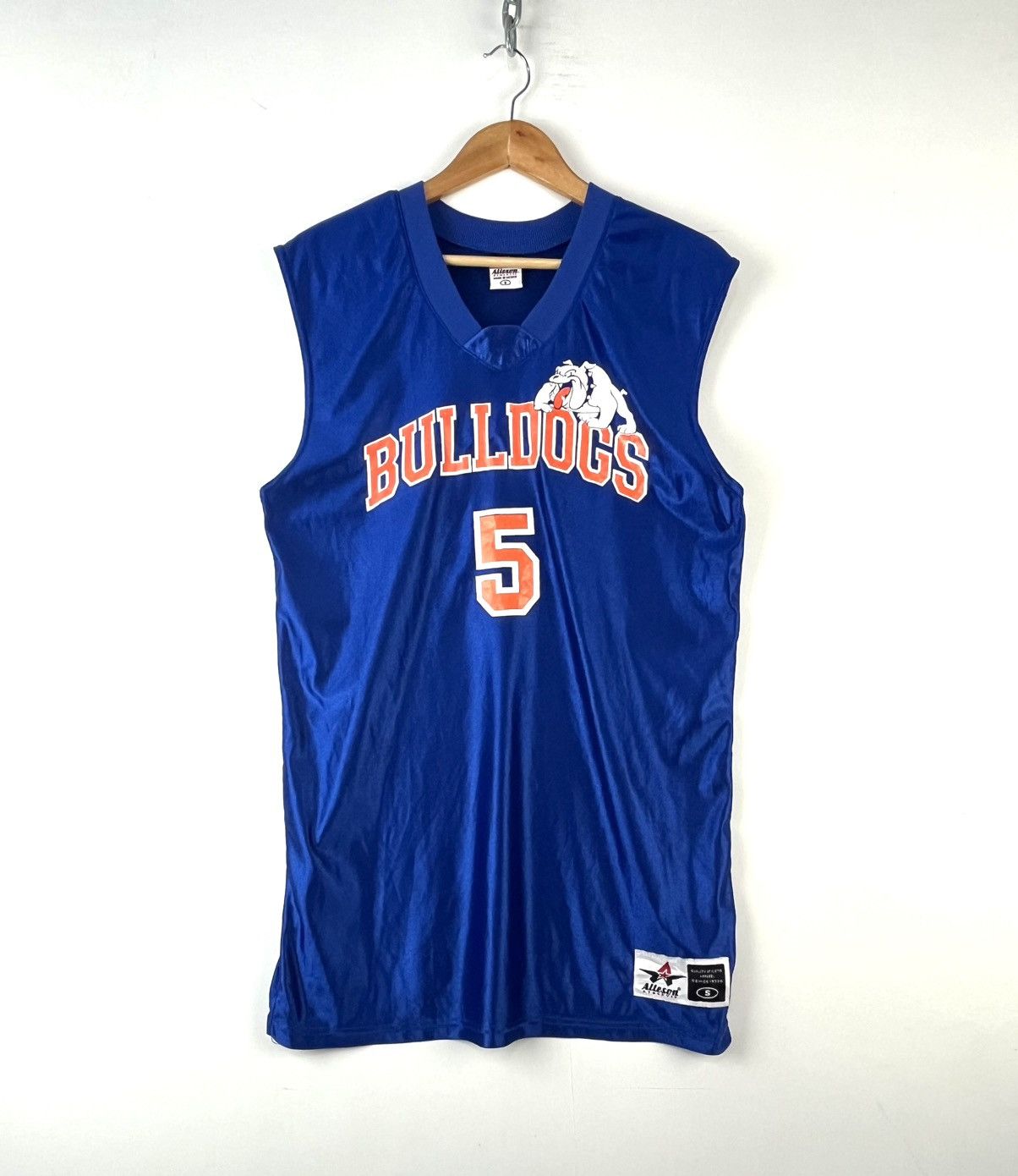 Vintage Vintage Bulldogs college team basketball jersey sleeveless S Size US S / EU 44-46 / 1 - 1 Thumbnail