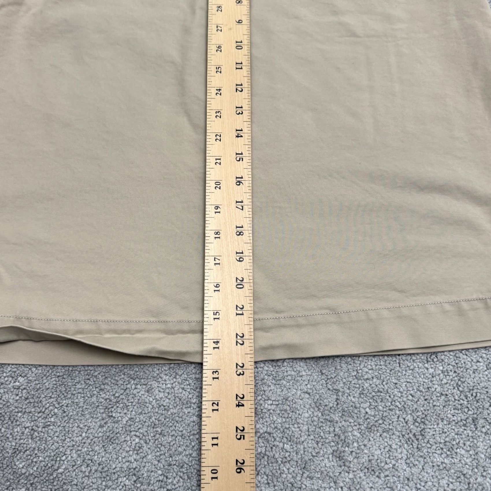 Banana Republic Banana Republic Skirt Womens 16 Tall Khaki Brown Knee Length Pencil Cotton Blend Business Casual Workwear Size 38" / US 16 / IT 52 - 7 Thumbnail