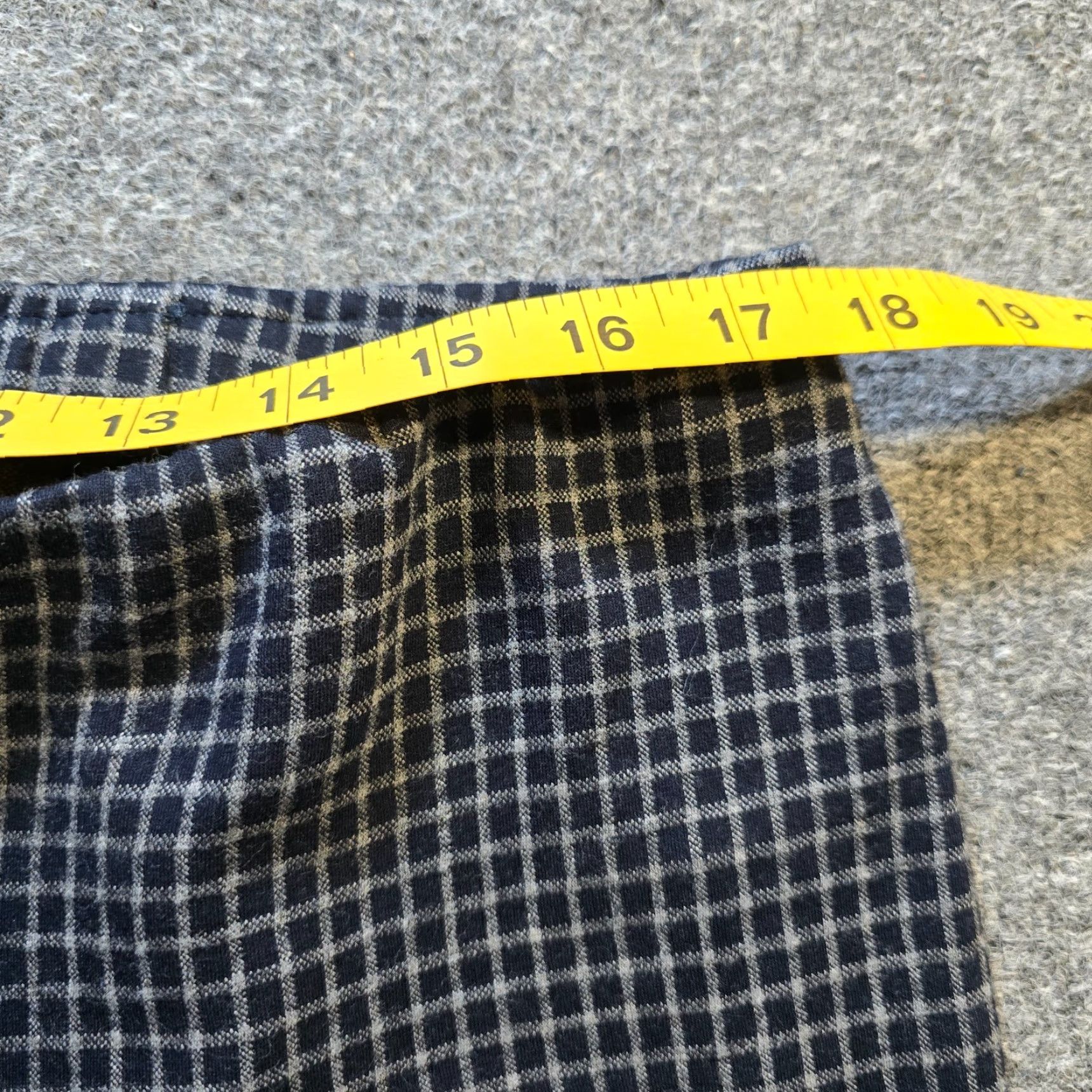 J. Jill J. Jill Pant Women Large Blue Plaid Ponte Slim Leg Pull On Casual Capsule Shirt? I cannot provide a result. Size 24" / US 00 / IT 34 - 5 Thumbnail