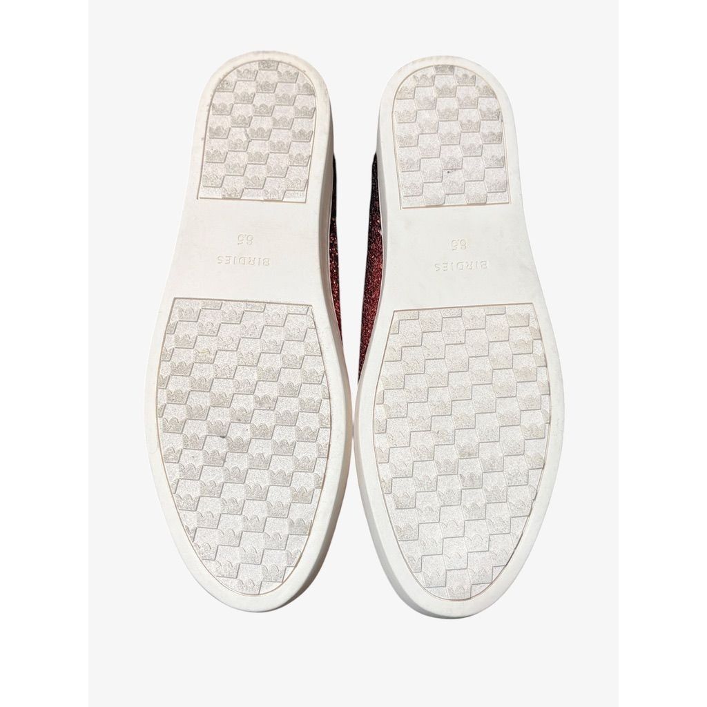 Other NEW Birdies Glitter Sneaker 6.5 Pink Burgundy Ombre Sparkle Size US 6.5 / IT 36.5 - 5 Thumbnail