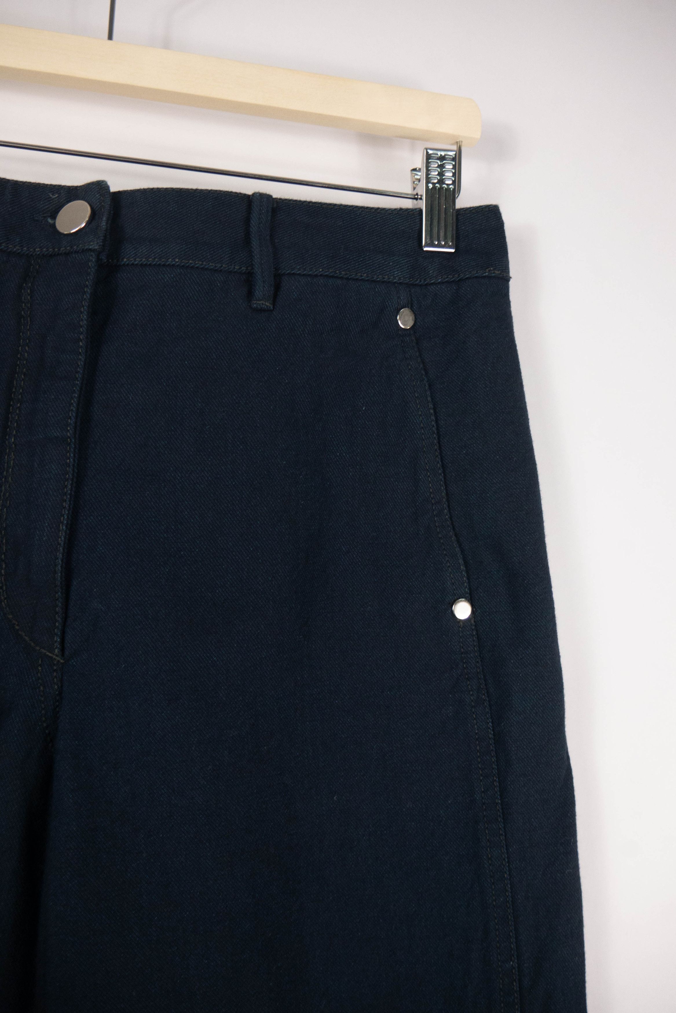 Lemaire Lemaire Denim twisted pants indigo Size 26" / US 2 / IT 38 - 3 Thumbnail