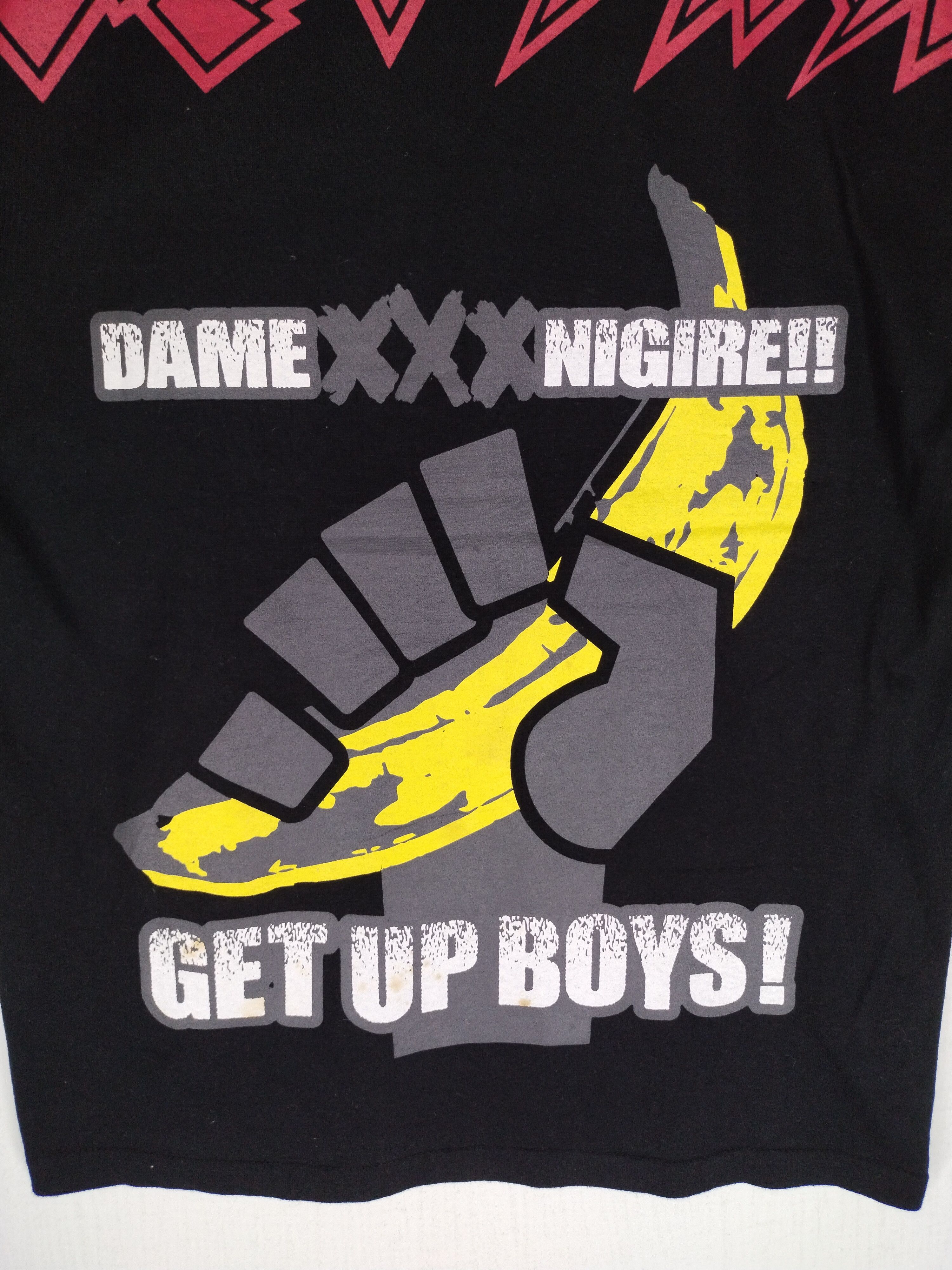 Japanese Brand Vtg Japanese Maximum The Hormone Dame XXX Nigire Tee Size US M / EU 48-50 / 2 - 7 Thumbnail